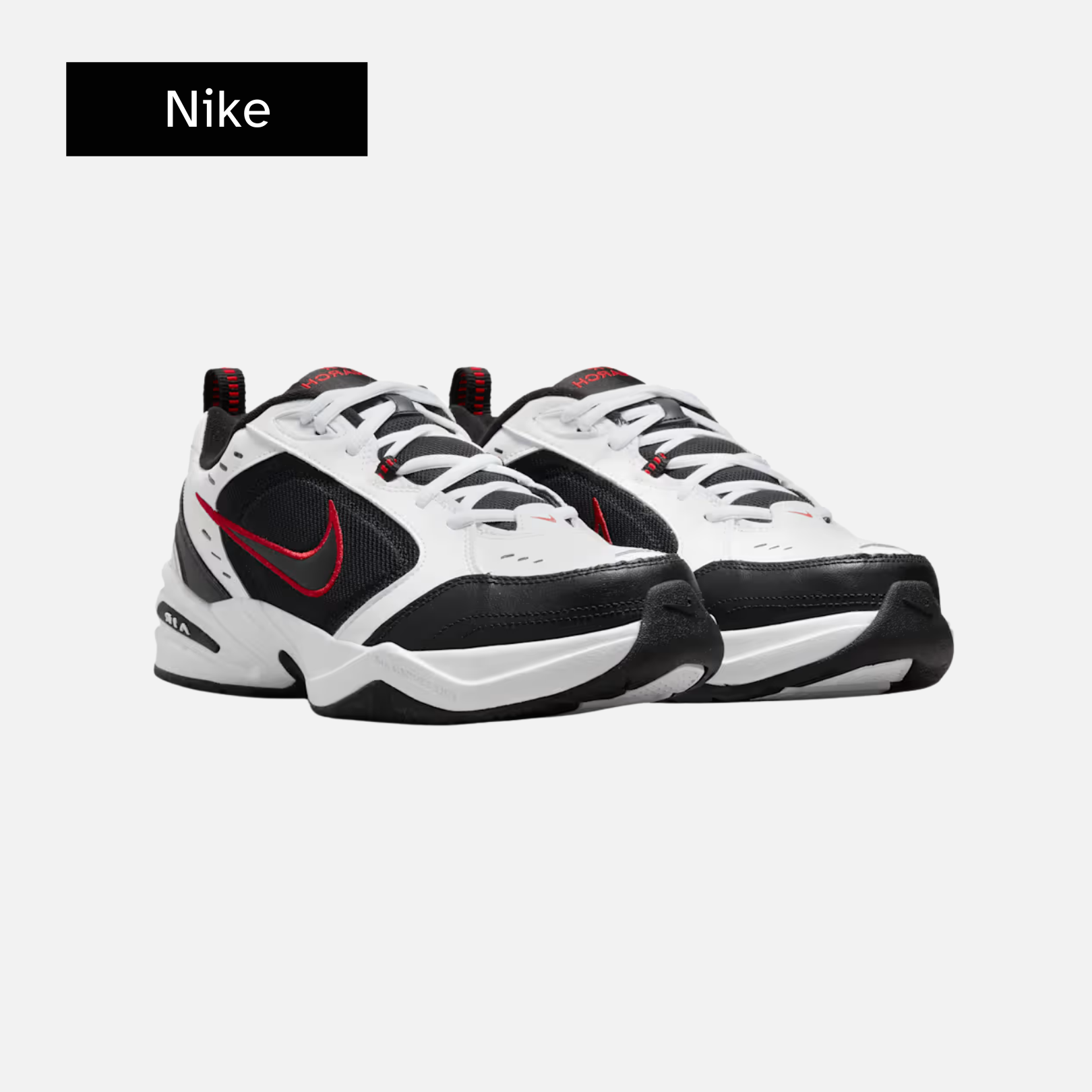 Nike Air Monarch IV 'White Varsity Red'