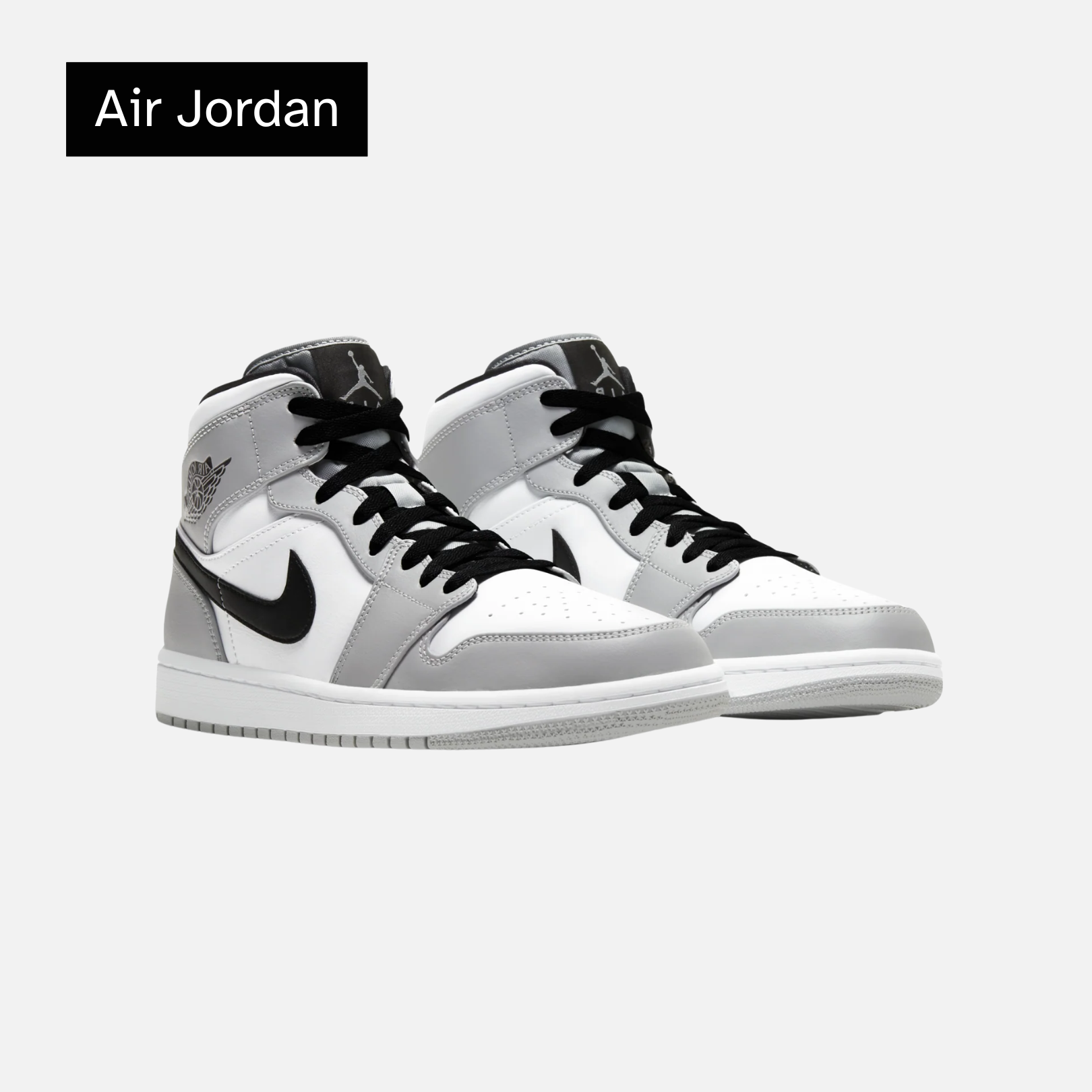 Air Jordan 1 Mid 'Smoke Grey'
