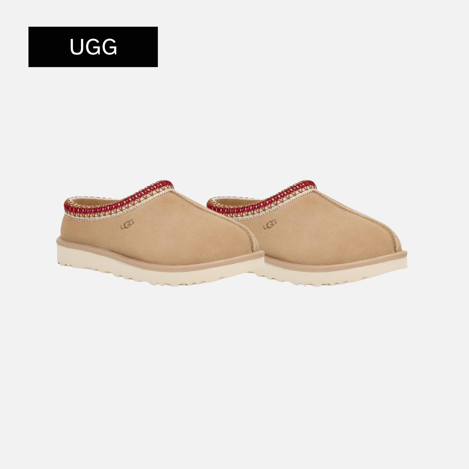 UGG  Tasman Slipper Wmns 'Sand Dark Cherry'