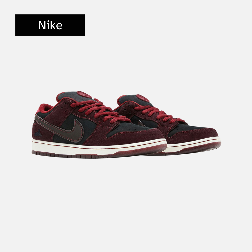 RIOT Skateshop x Nike Dunk Low Pro SB QS 'Mahogany Dark Beetroot'