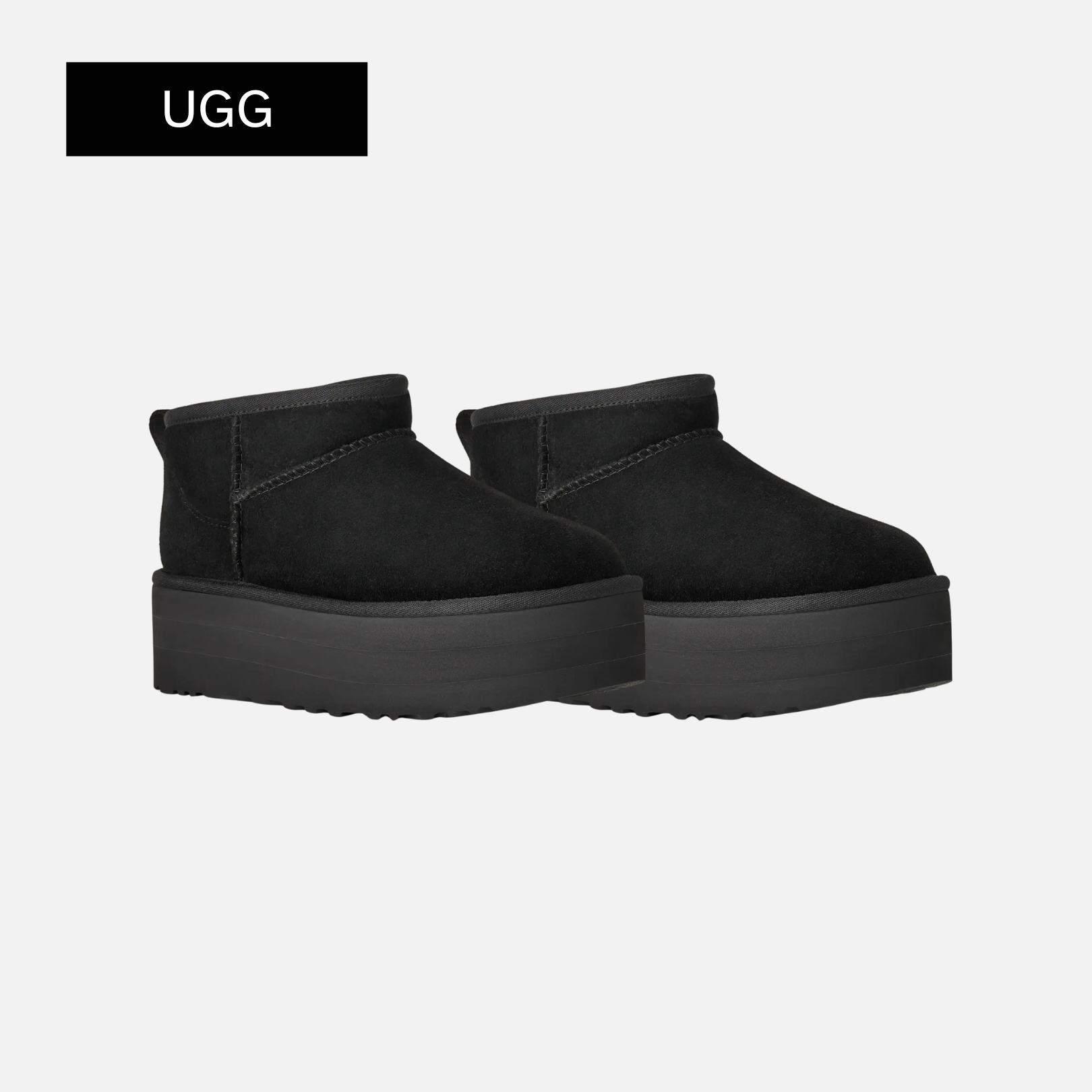 UGG Wmns Classic Ultra Mini Platform Boot 'Black'