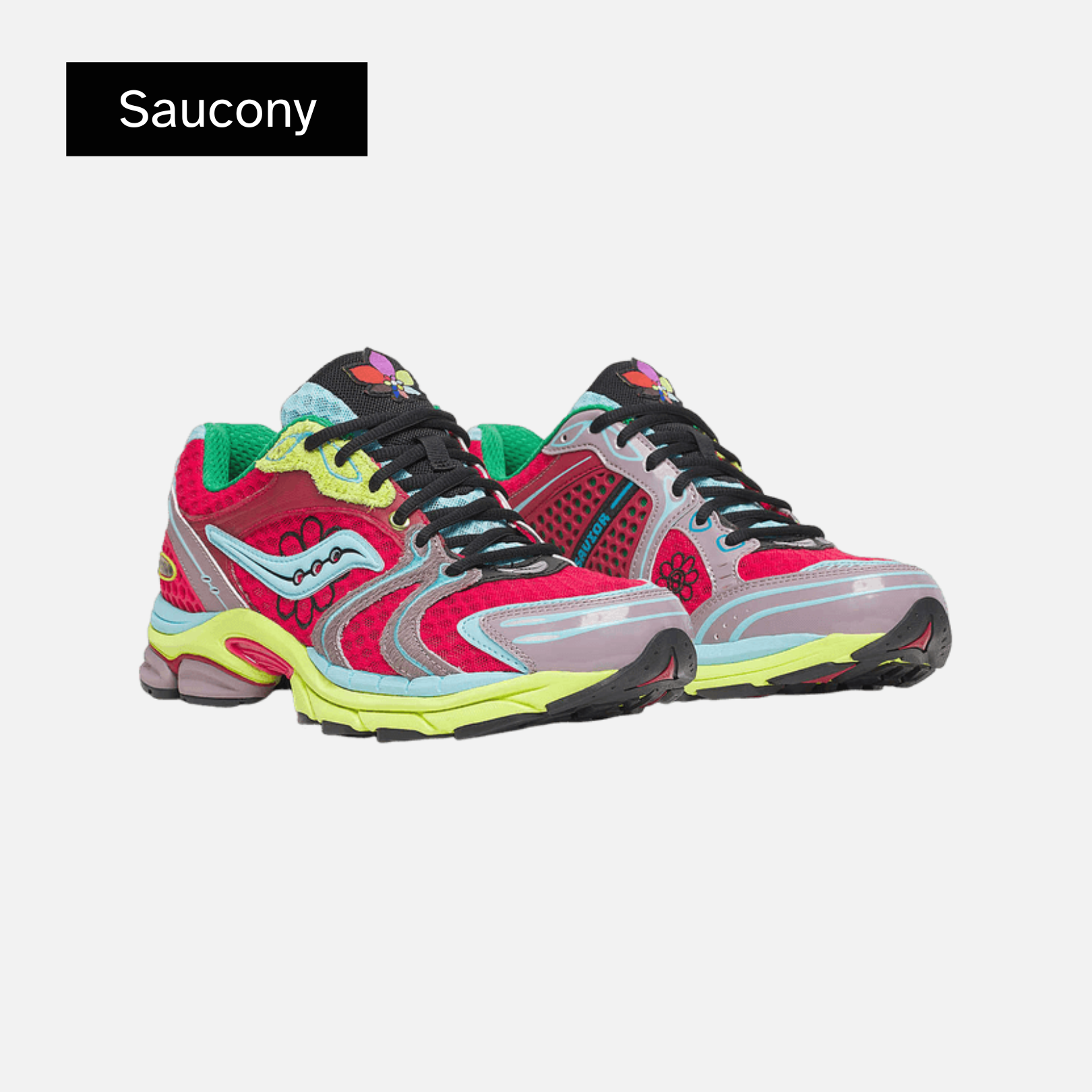 Jae Tips x Saucony ProGrid Triumph 4 'Flowers Pack - Poison Ivy'
