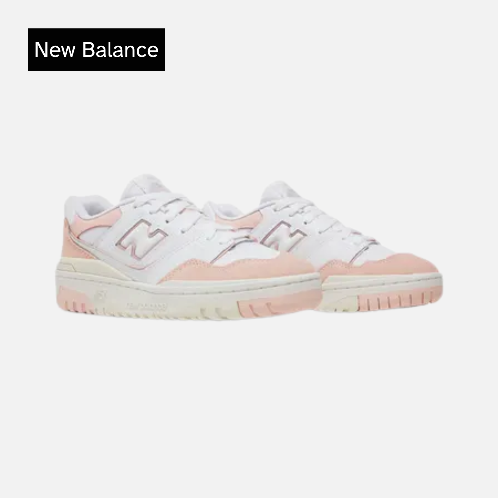 550 Big Kid 'Pink Sand White'