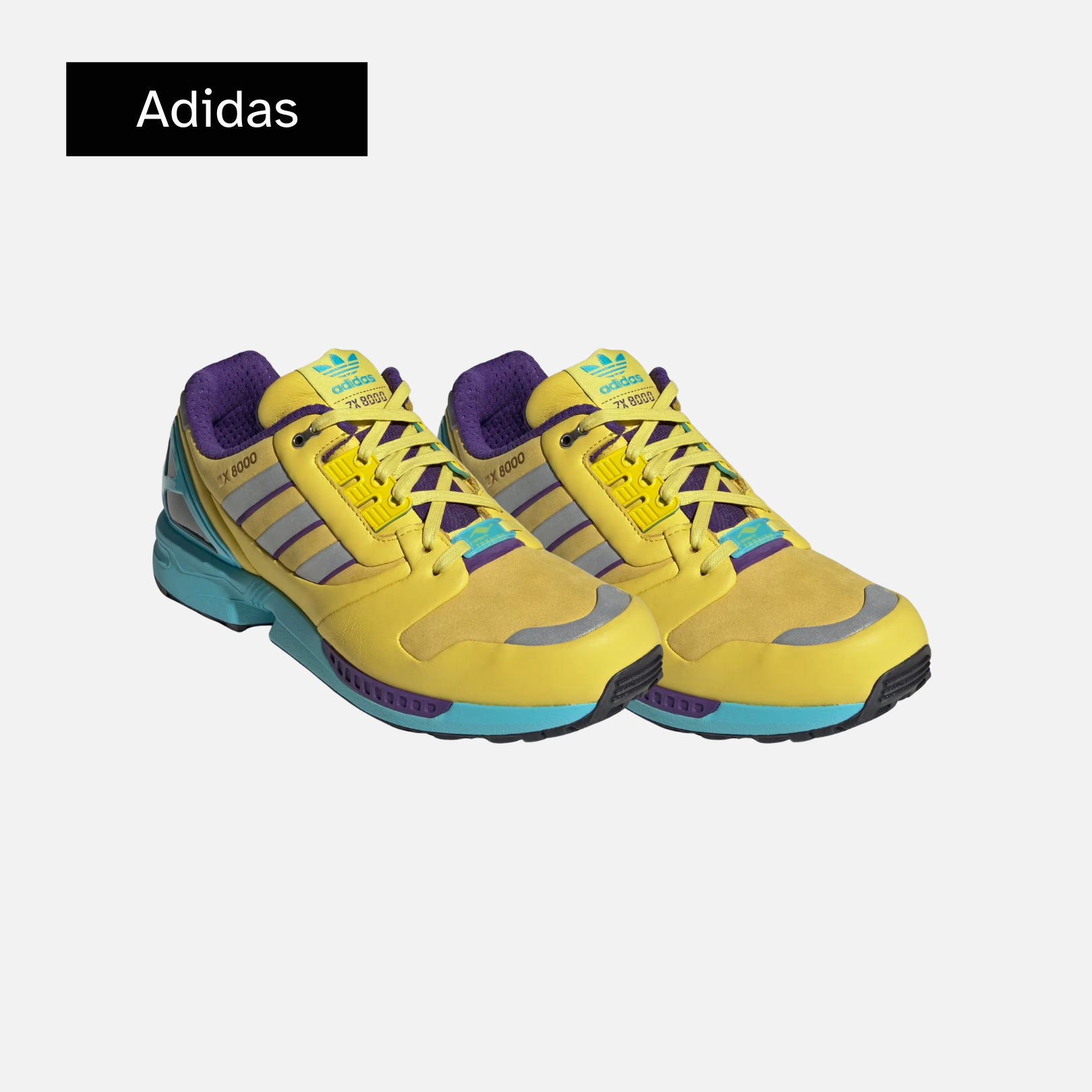 adidas ZX 8000 Consortium 'Yellow Blue Glow'