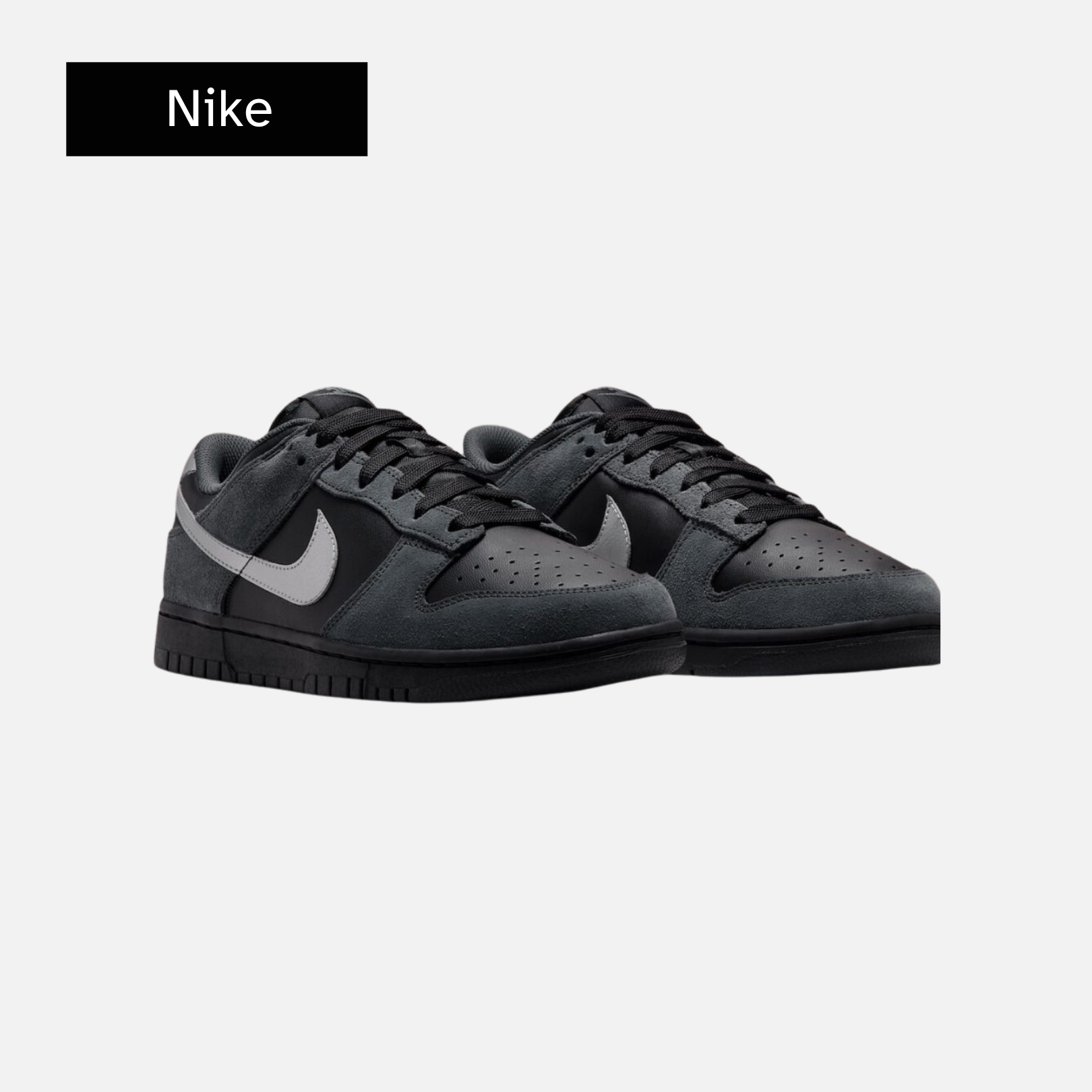 Nike Wmns Dunk Low 'Black Anthracite Silver'