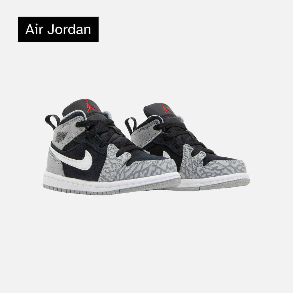 Air Jordan 1 Mid SE TD 'Elephant Toe'