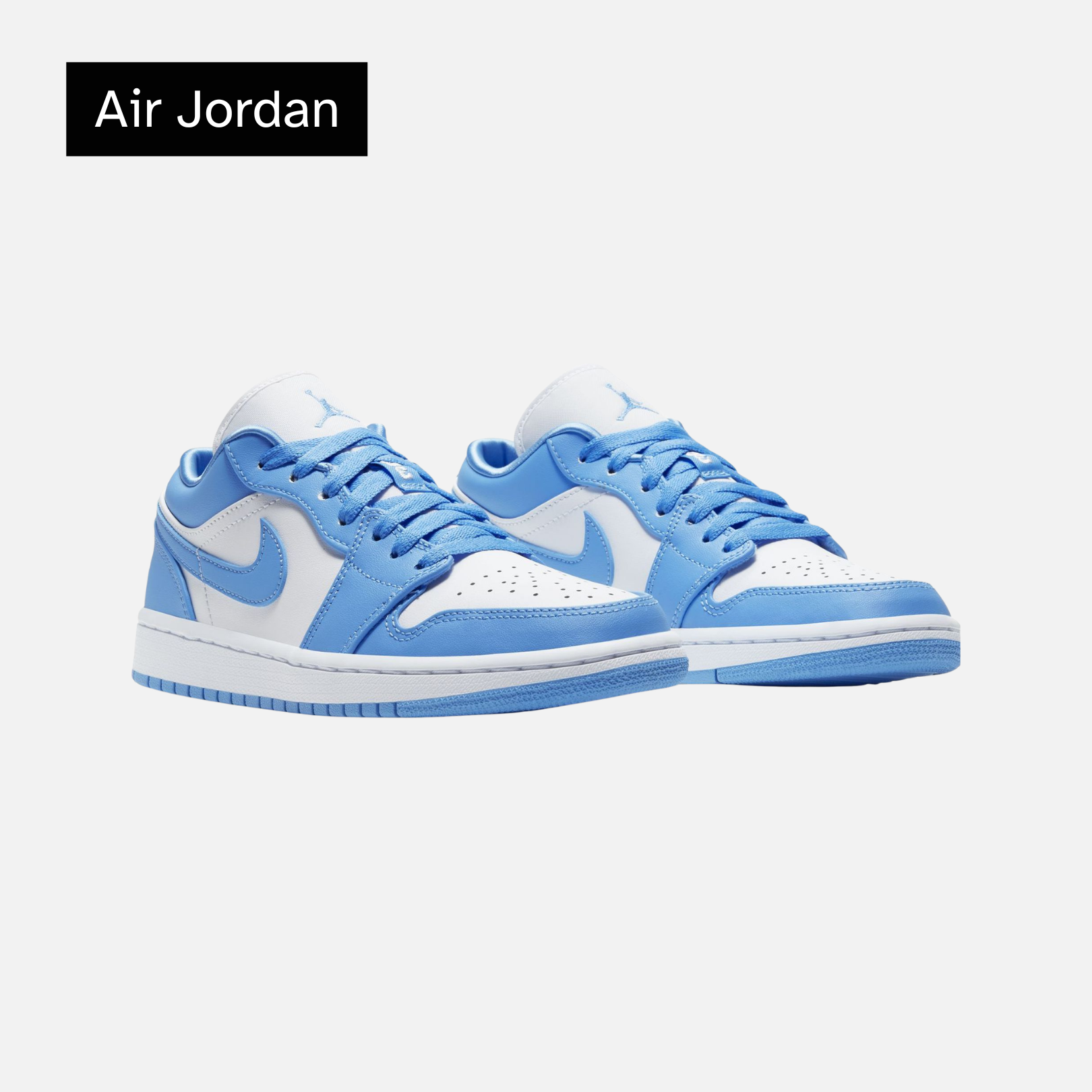 Air Jordan 1 Low Wmns 'UNC'