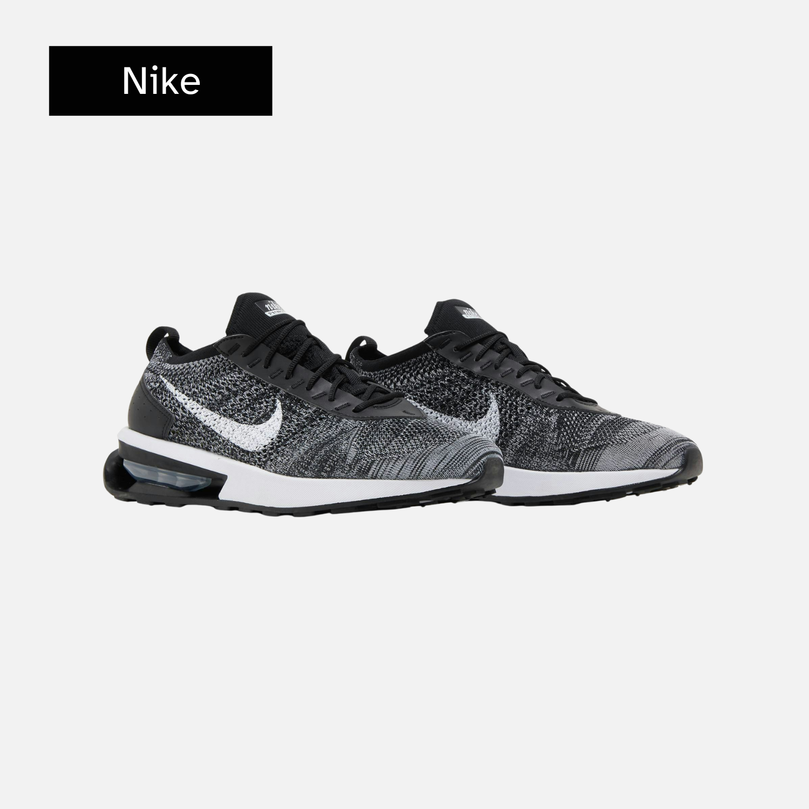 Nike Air Max Flyknit Racer 'Black White'