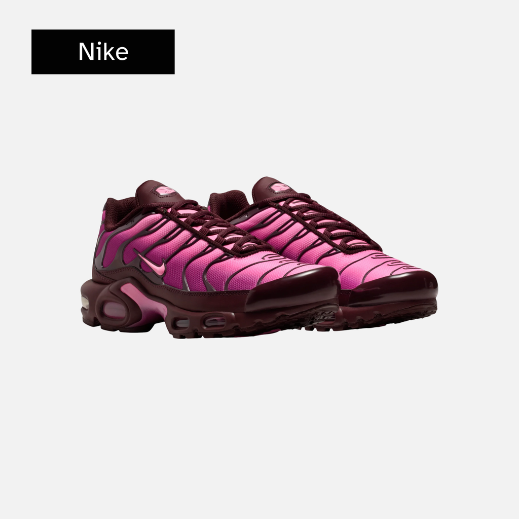 Brooks Nike Wmns Air Max Plus 'Burgundy Crush Captures Flower Pink Spell'