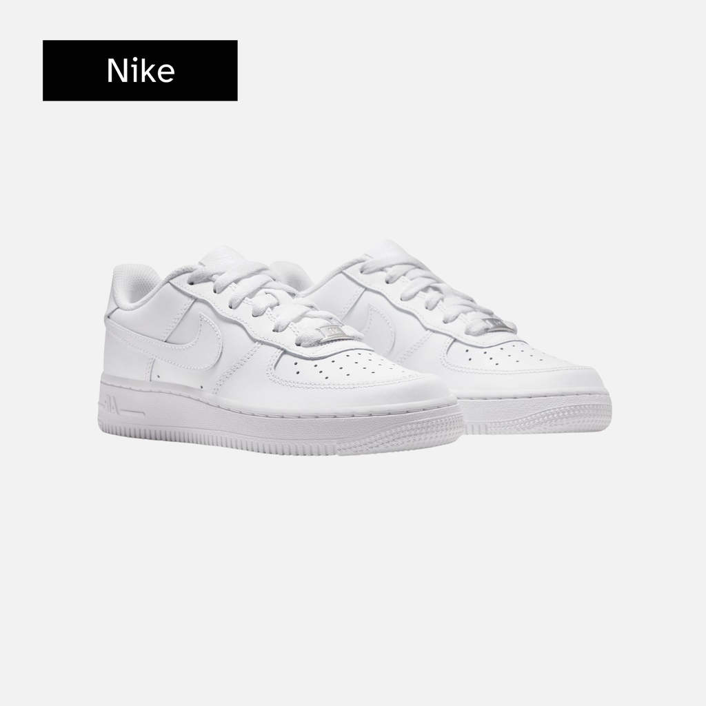 Nike Air Force 1 LE GS 'Triple White'