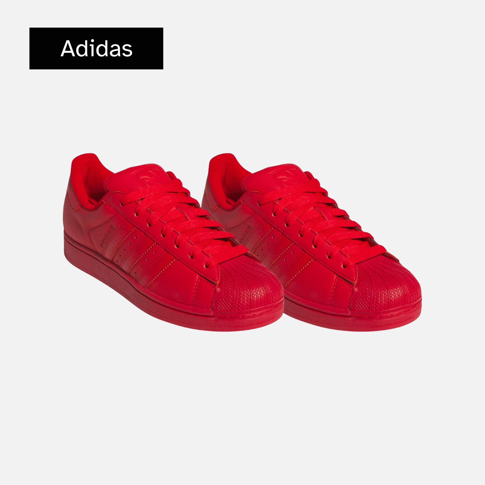 adidas Superstar II 'Better Scarlet Core Black'