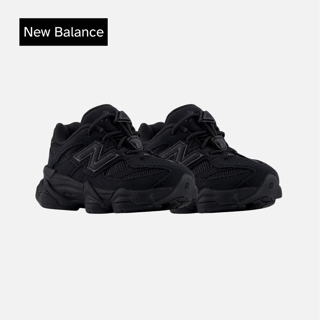9060 Toddler 'Triple Black Suede'
