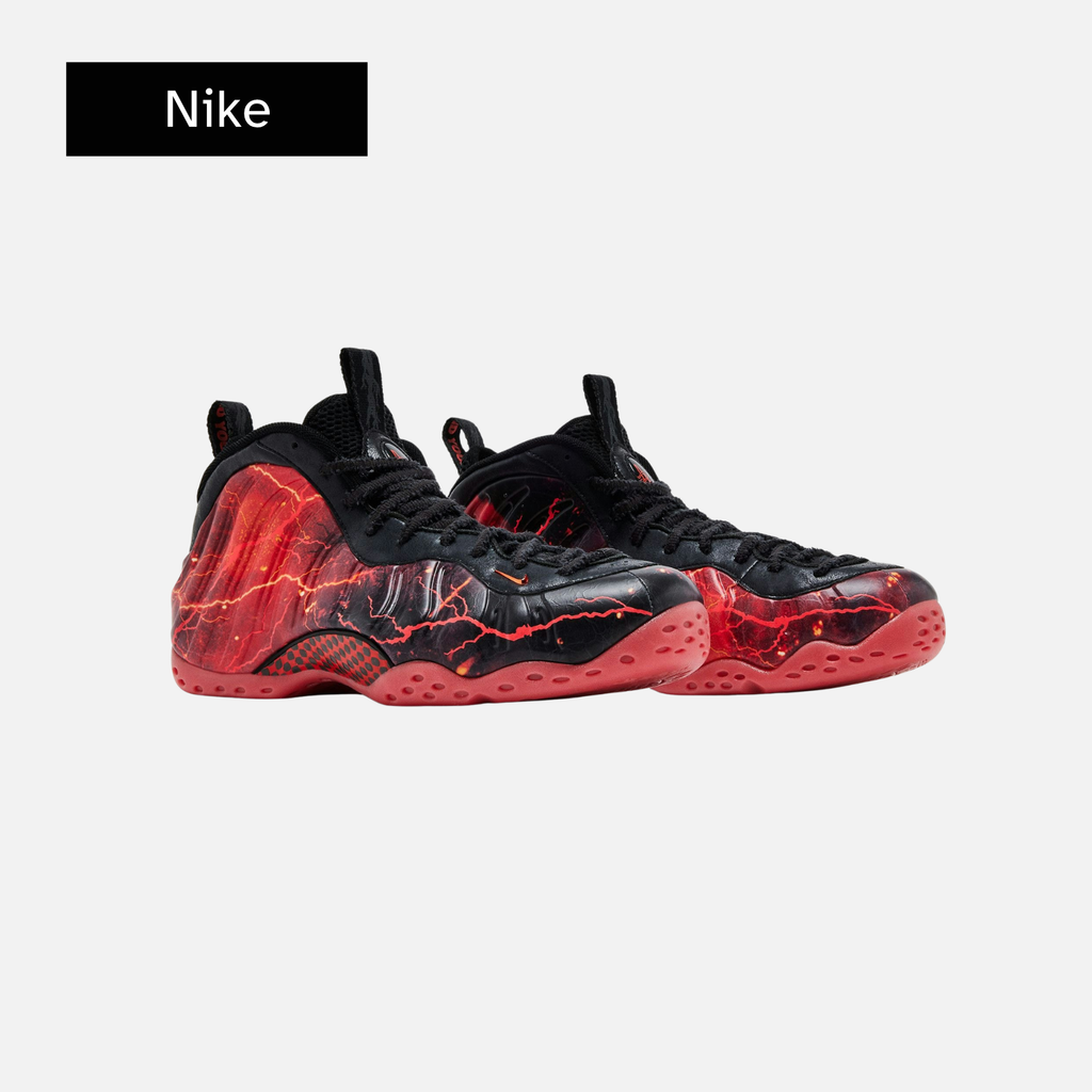 Stranger Things x Nike Air Foamposite One Premium QS 'Black Bright Crimson'