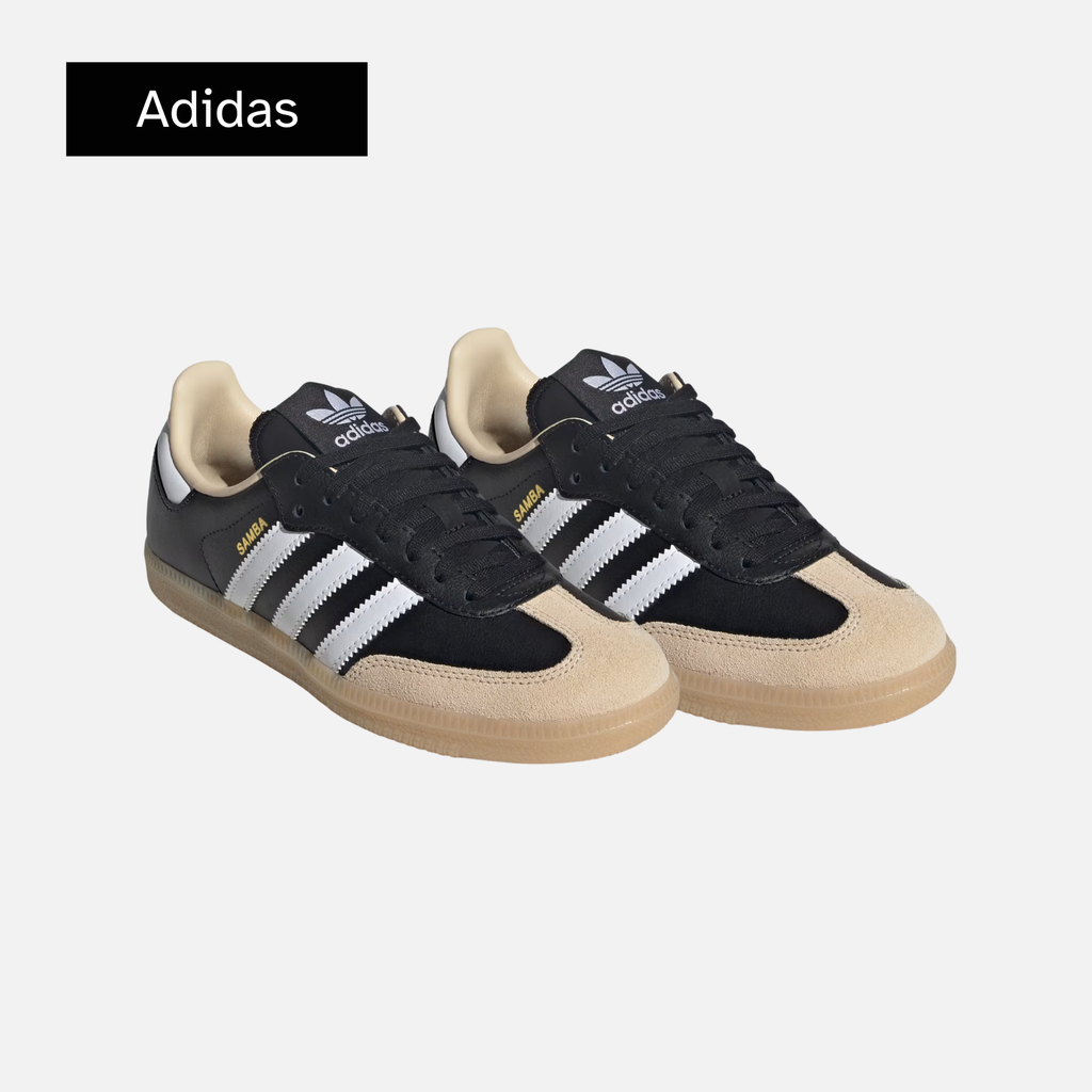adidas Samba OG J 'Black White Beige Gum'