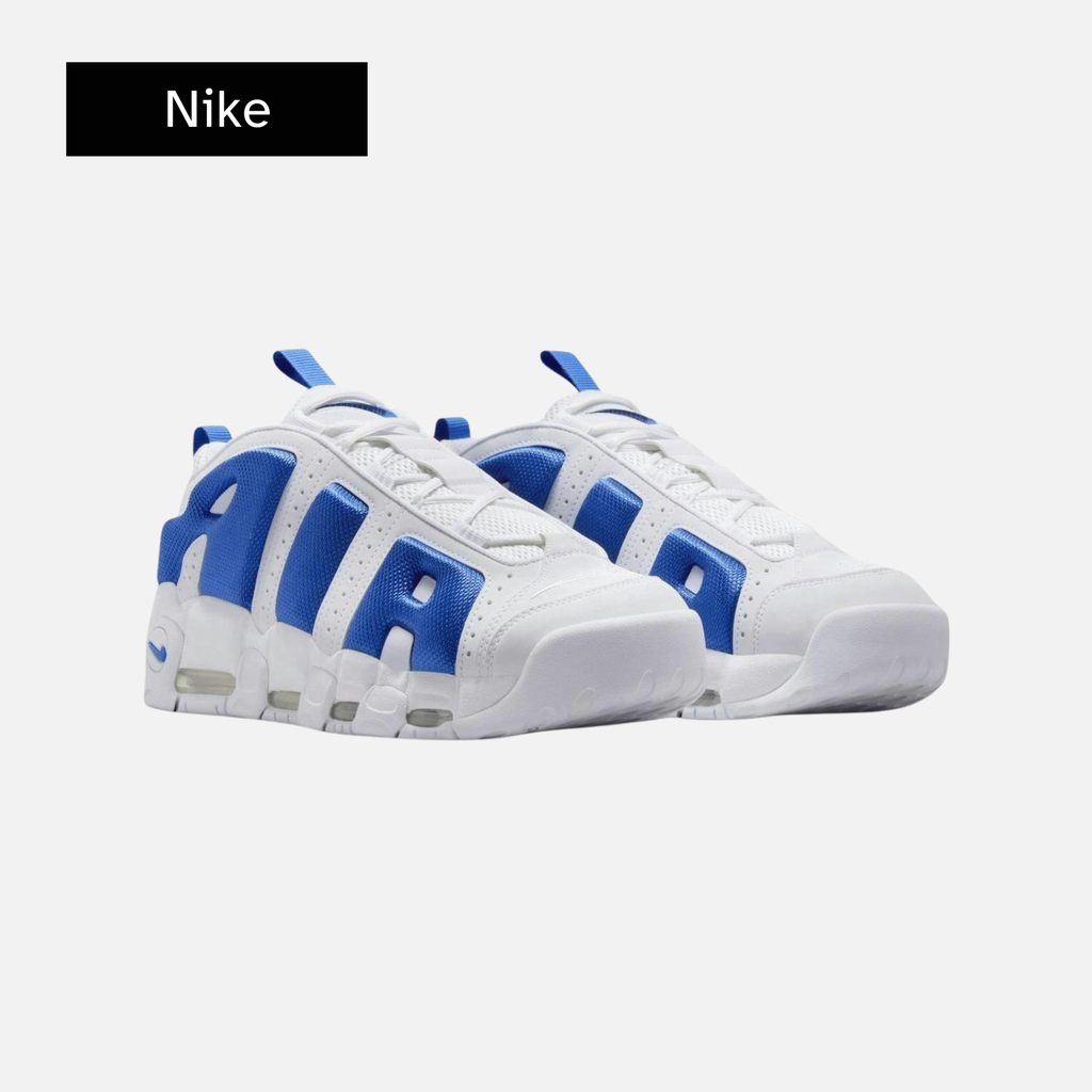 Air More Uptempo Low 'White Hyper Royal'