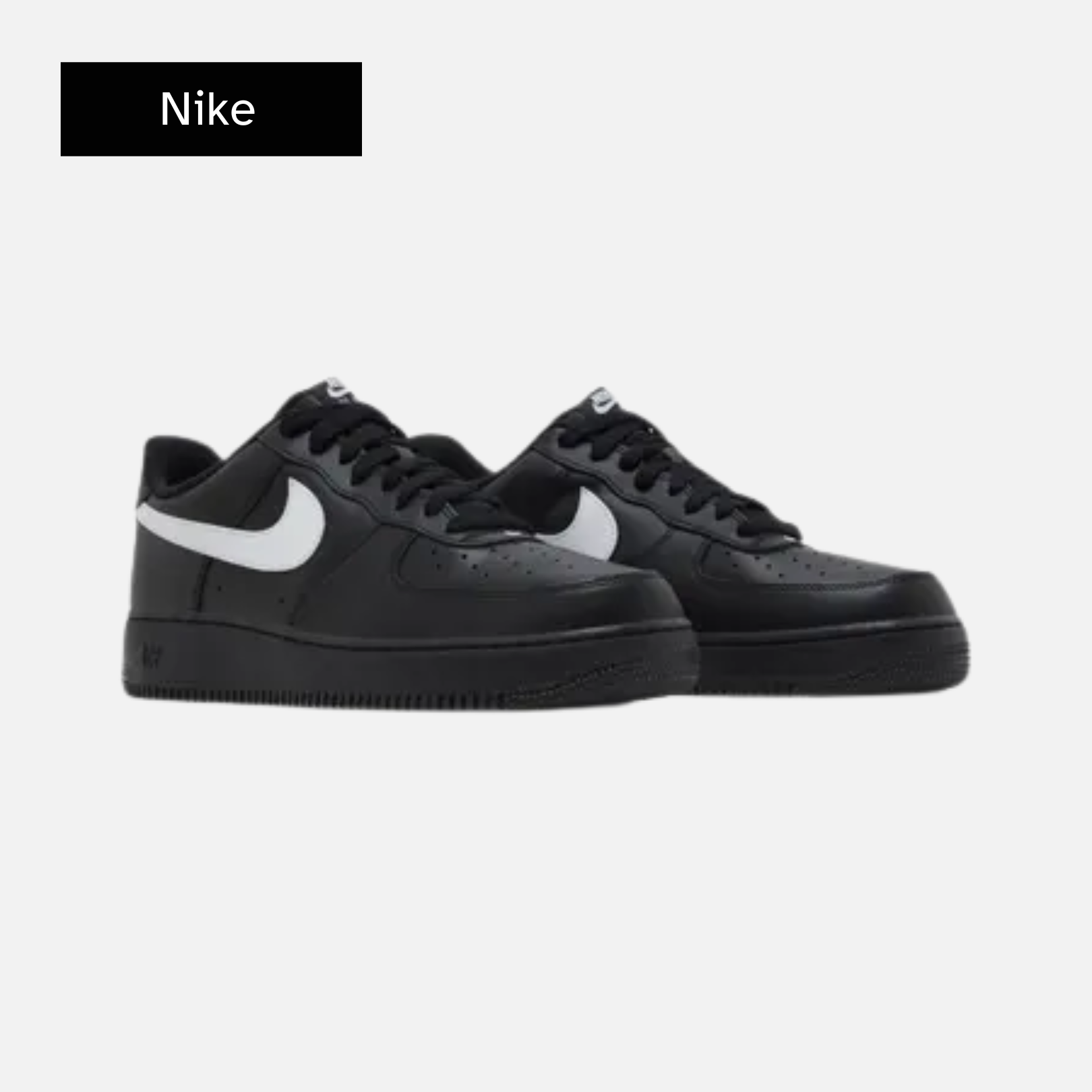 Nike Air Force 1 '07 'Black White'