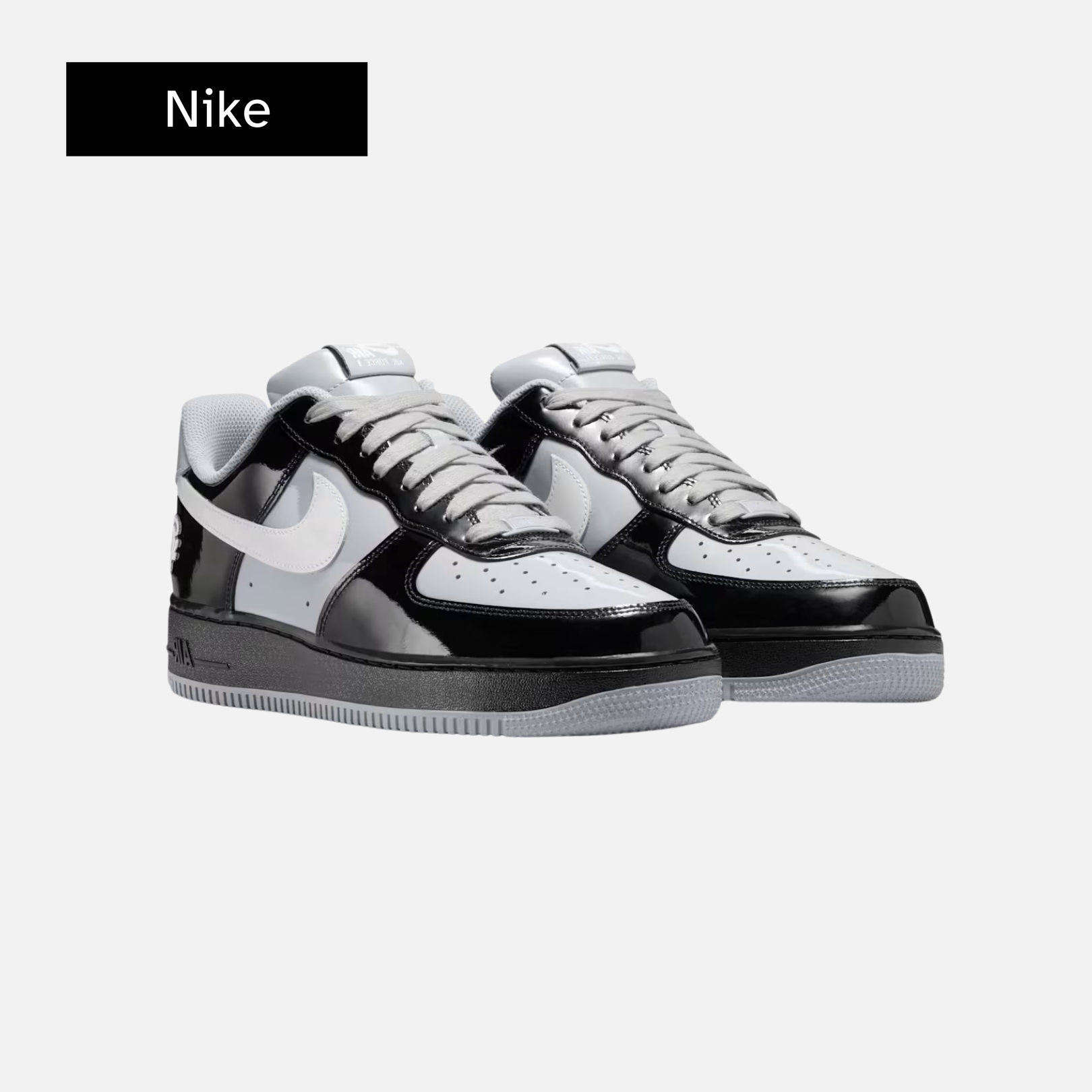Central Cee x Nike Air Force 1 Low 'Black White Smoke Grey'