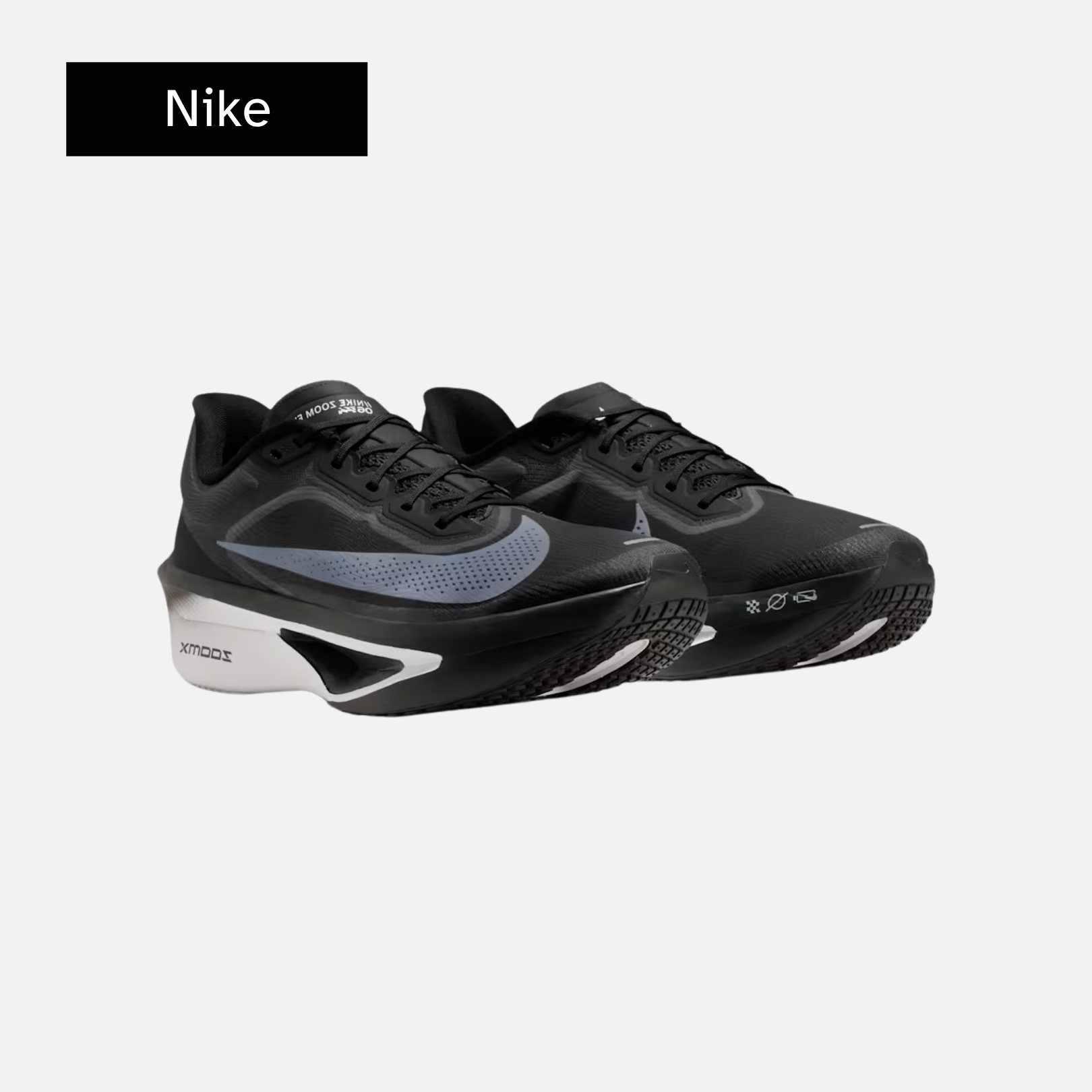 Nike Men's Zoom Fly 6 'Black Light Smoke Grey'