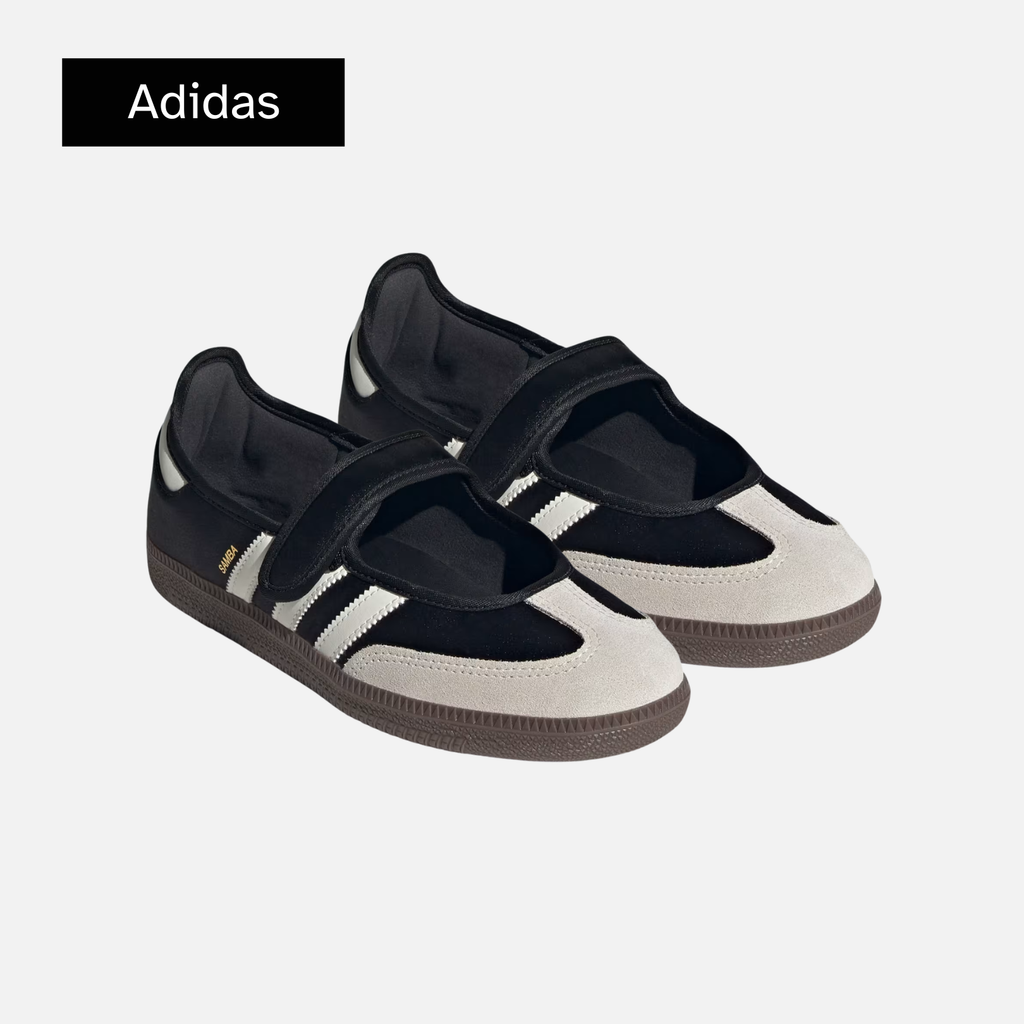 adidas Wmns Samba Jane 'Core Black Off White Gold Metallic'