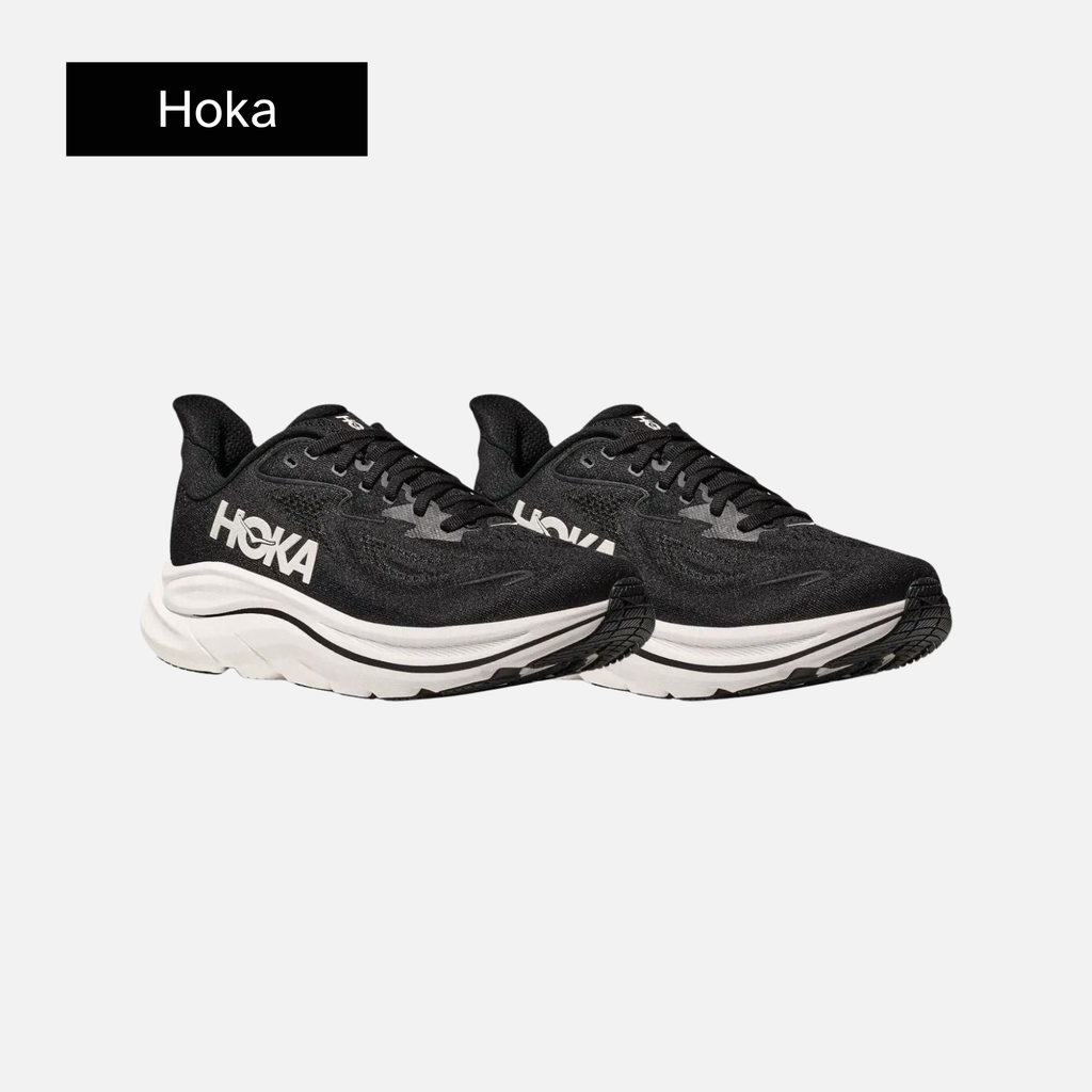 HOKA Bondi 9 'Black White'