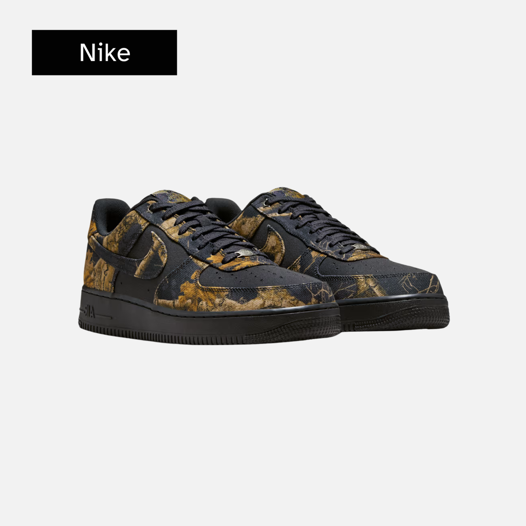 Realtree x Nike Air Force 1 Low 'Black Camo'