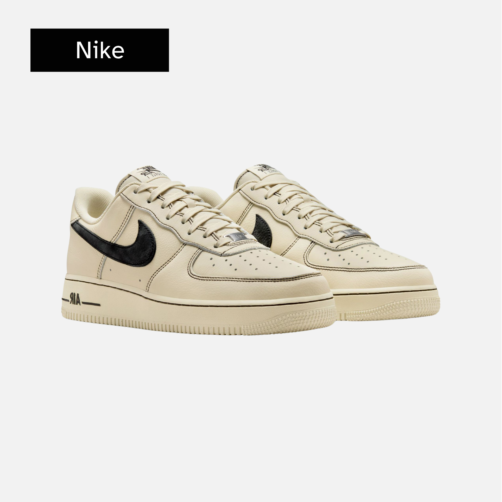 Nike Air Force 1 '07 LV8 'Light Khaki Black'
