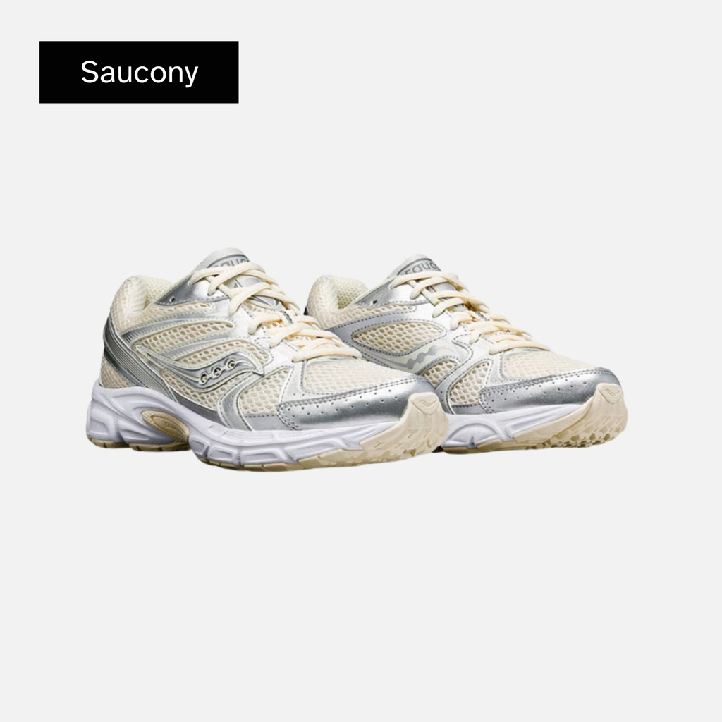 Saucony Wmns Grid Ride Millennium 'Cream Silver'