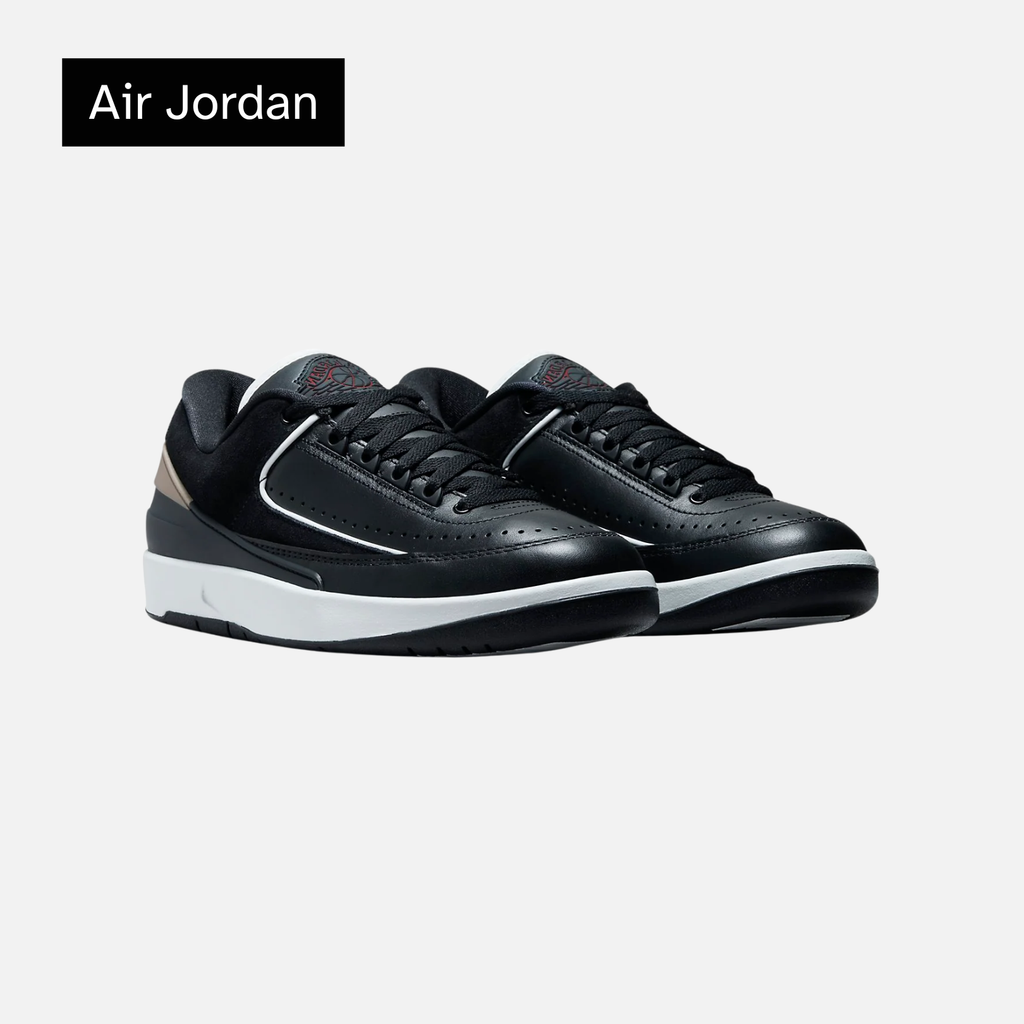 Wmns Air Jordan 2 Retro Low 'Black Metallic Gold'