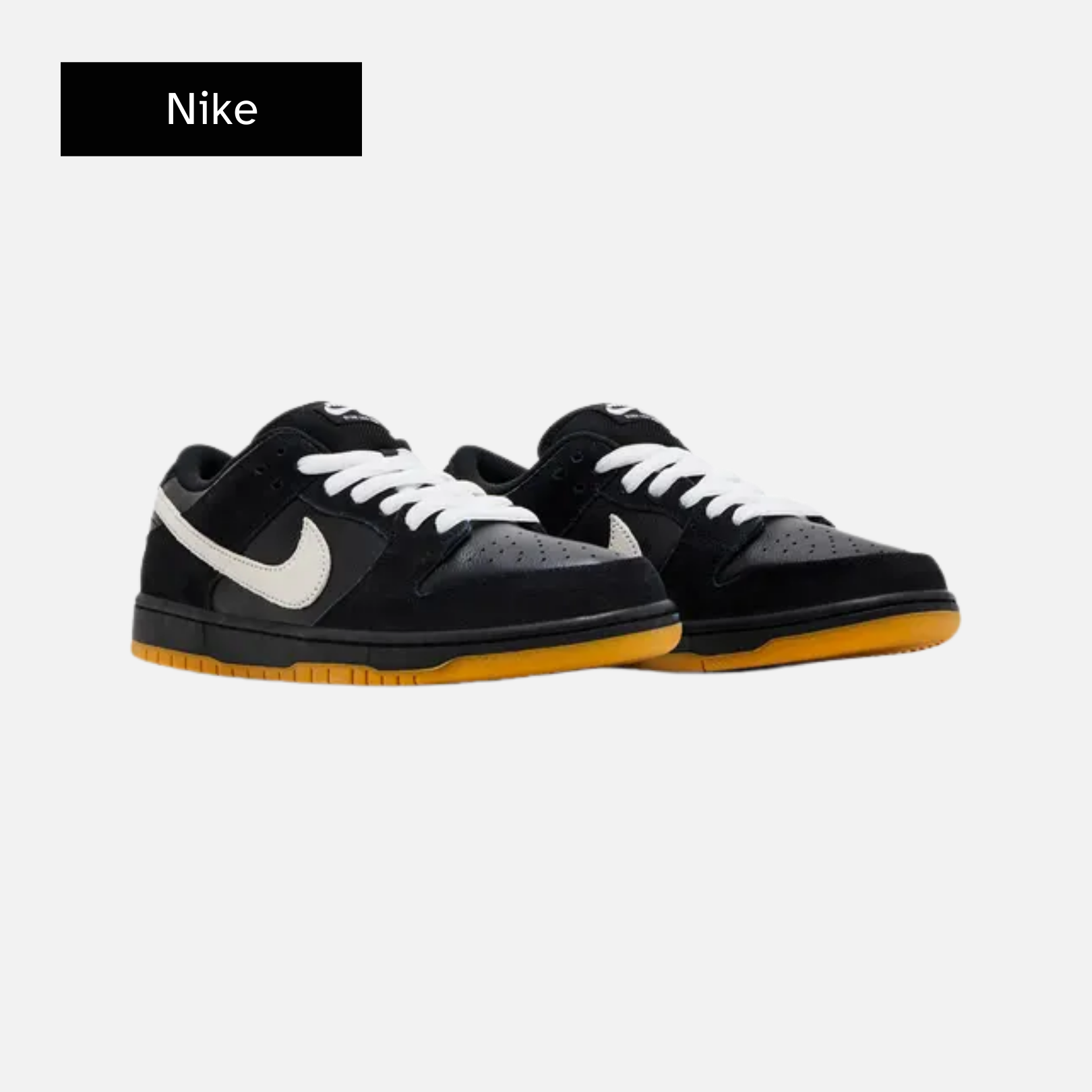 Nike Dunk Low Pro SB 'Black White Gum'