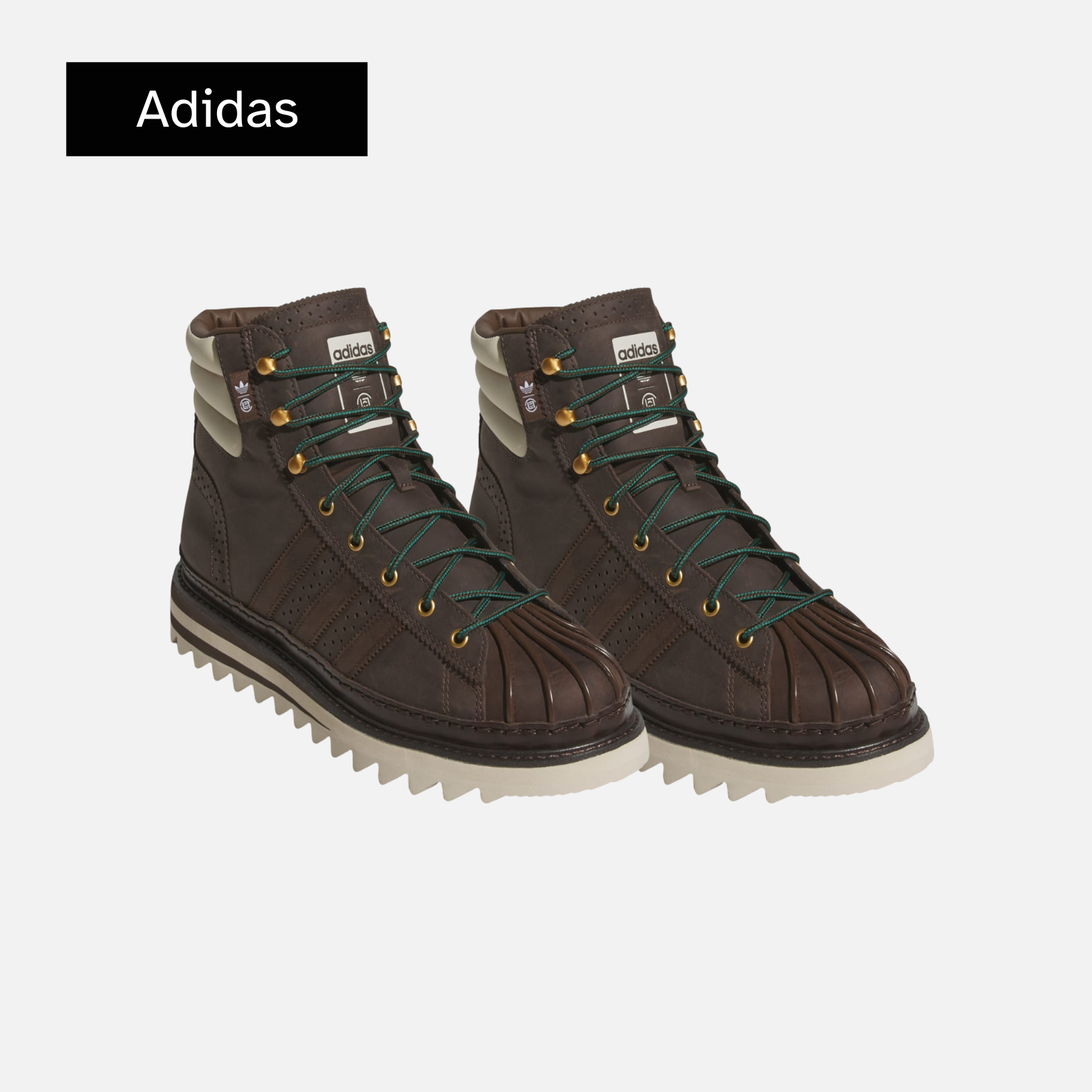 CLOT x adidas Pro Model 'Dark Brown Wonder Beige'