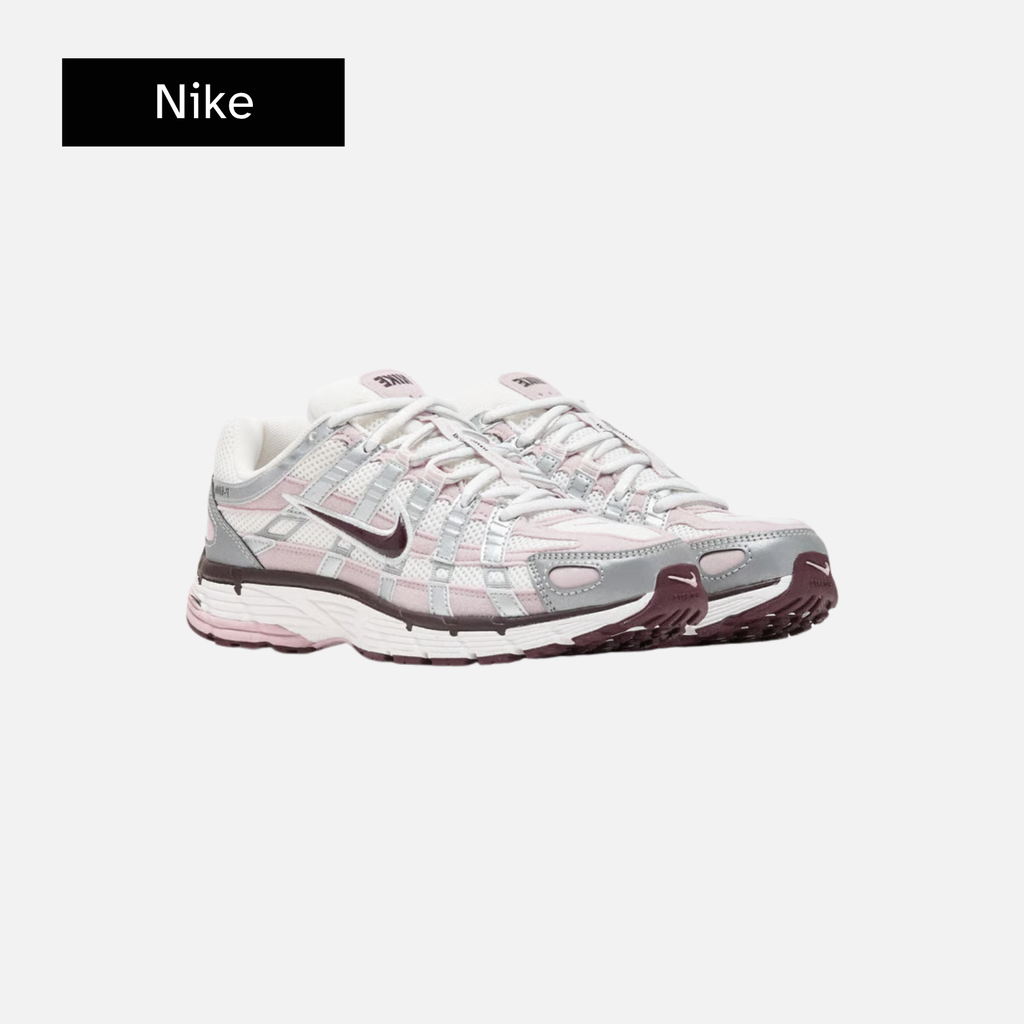 Nike Wmns P-6000 'Silver Burgundy Plum Chalk'
