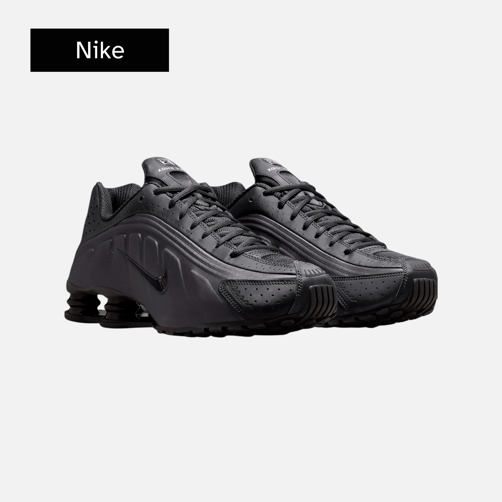 Nike Shox R4 'Black Cave Purple'