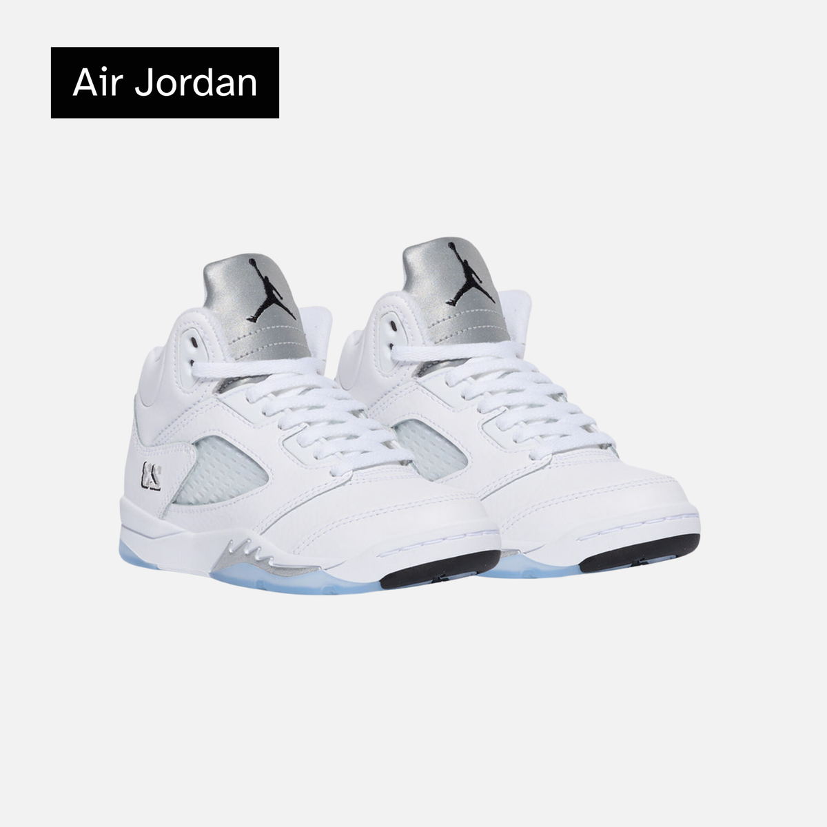Air Jordan Jordan 5 Retro PS 'White Metallic Silver' 2026