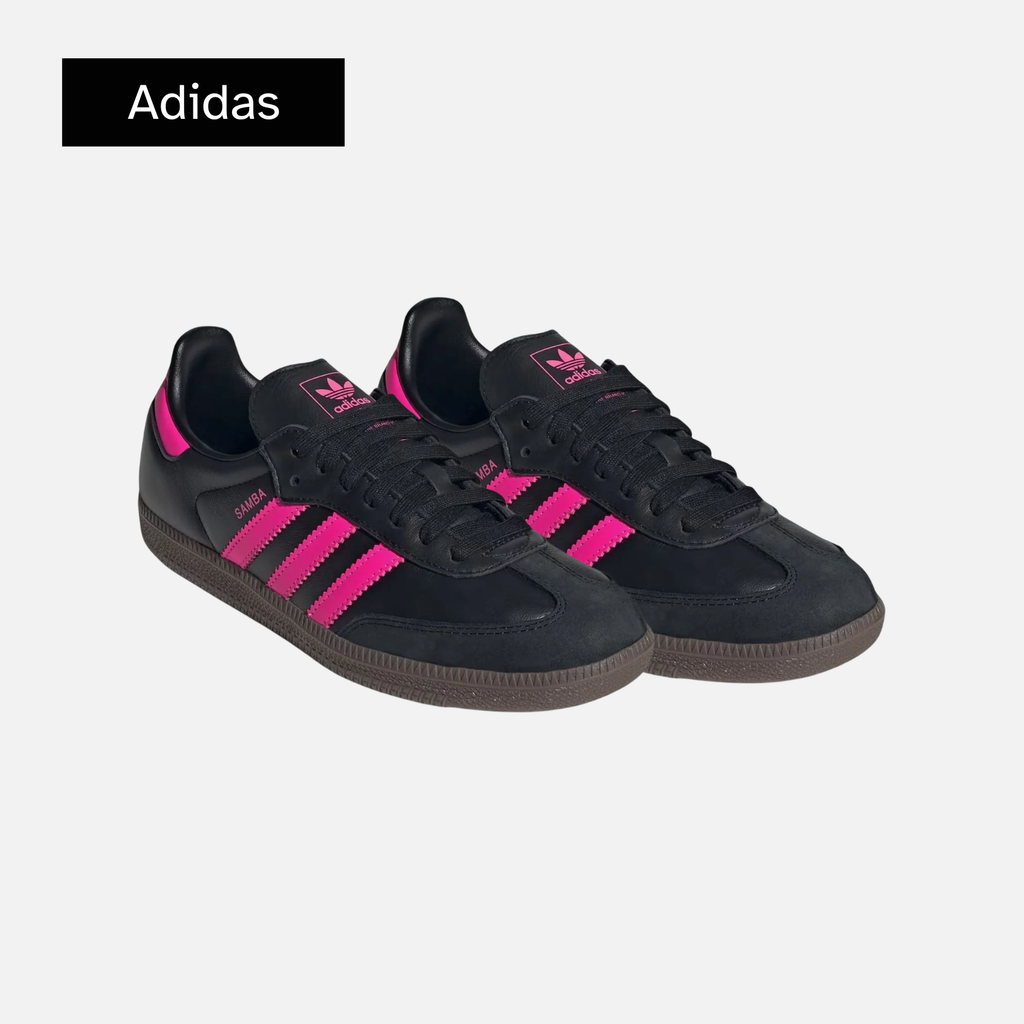 adidas Wmns Samba OG 'Black Lucid Pink Gum'