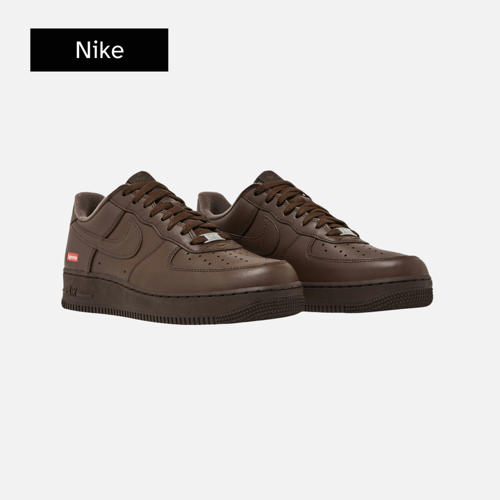 Nike Supreme x Air Force 1 Low 'Box Logo - Baroque Brown'