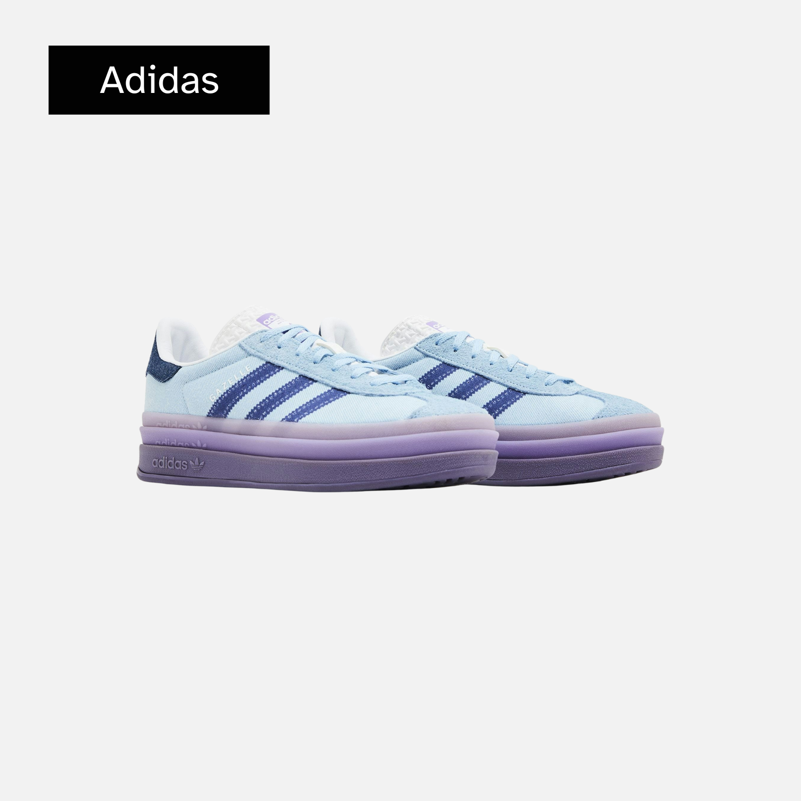 KSENIASCHNAIDER x Wmns Gazelle Bold 'Blue Denim'