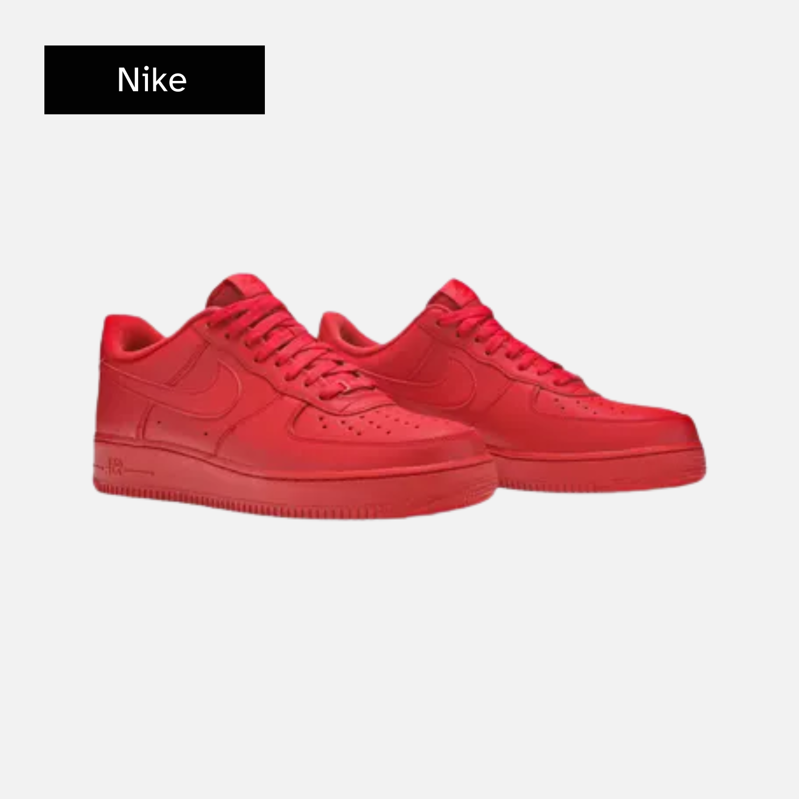 Air Force 1 Low '07 LV8 1 'Triple Red'