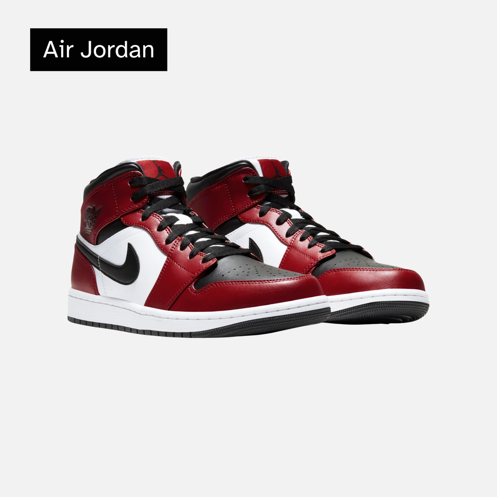 Air Jordan 1 Mid 'Chicago Black Toe'
