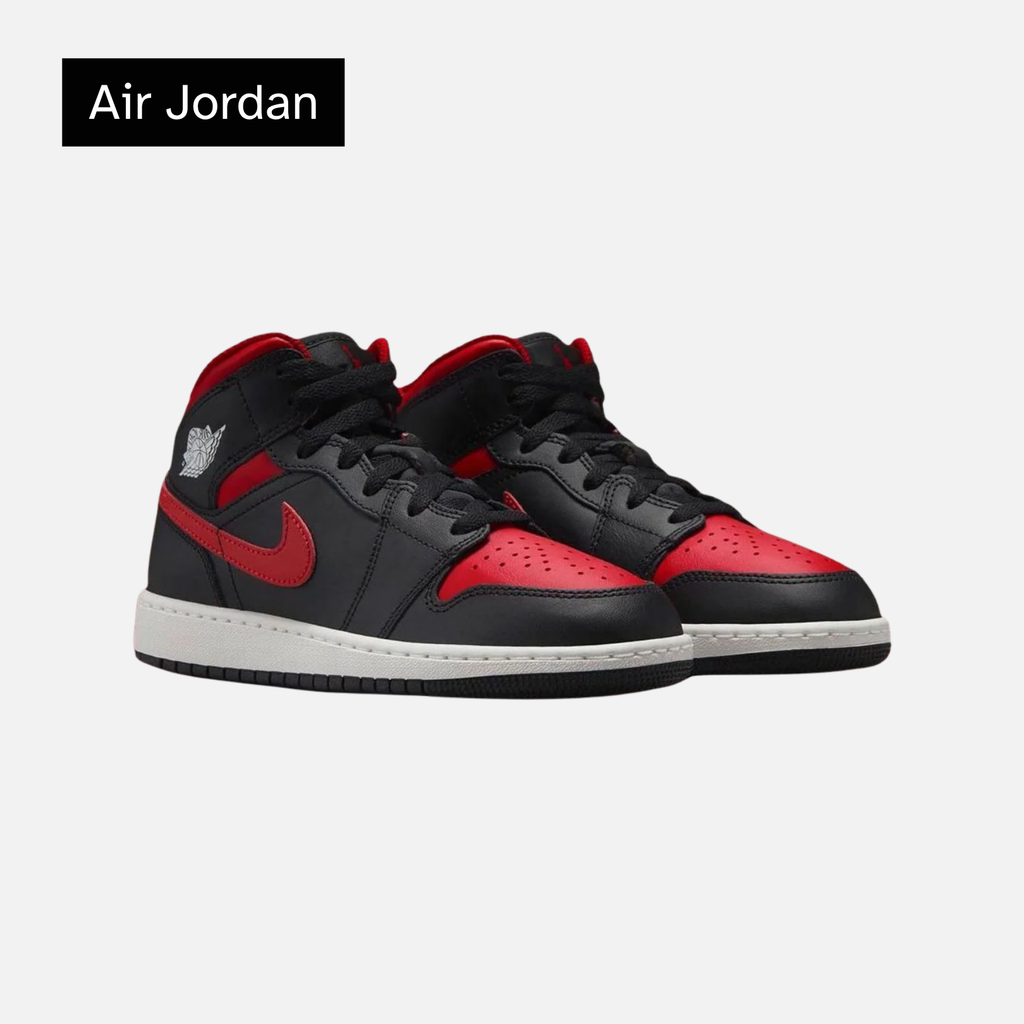 Air Jordan 1 Mid 'Bred Twist'