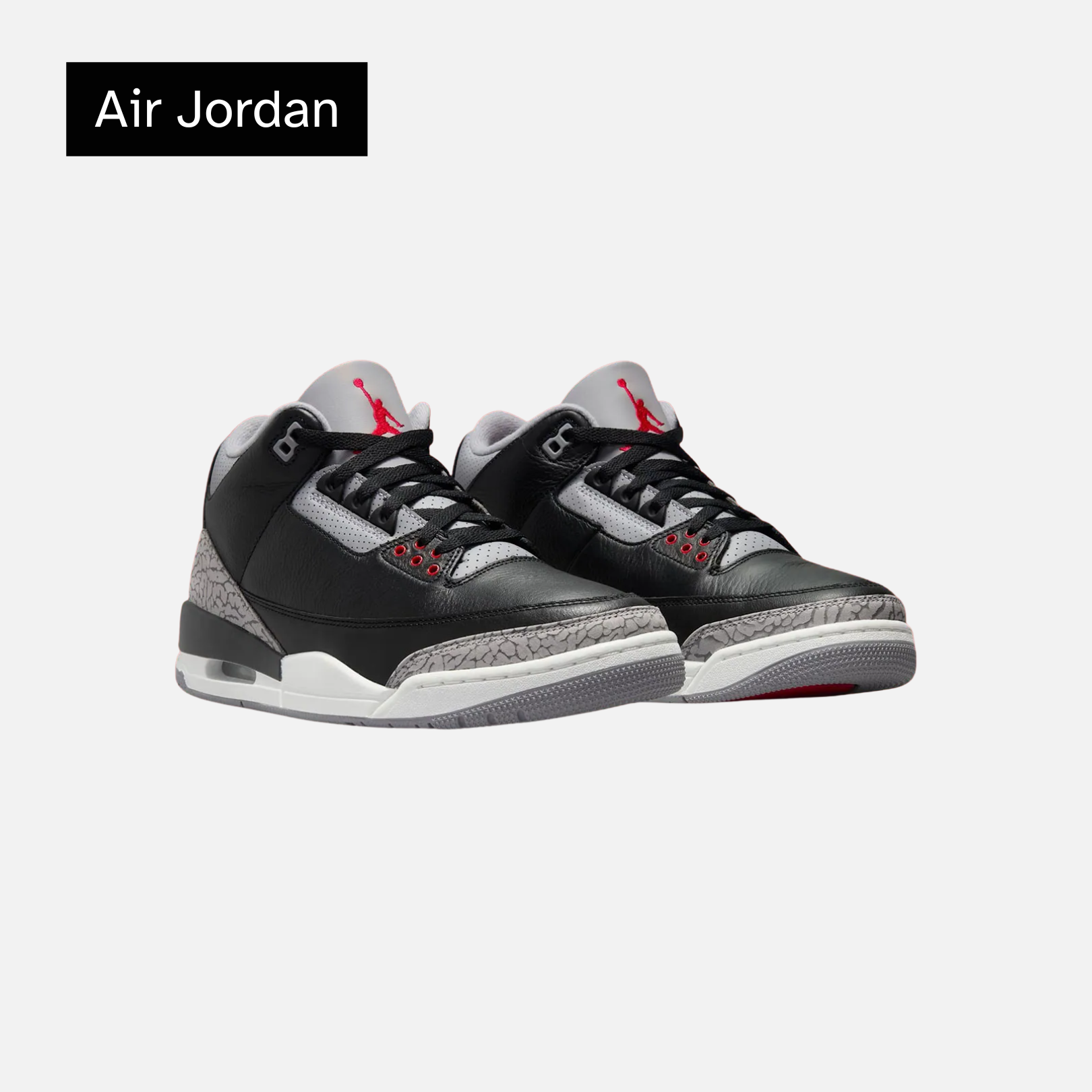 Air Jordan 3 Retro OG GS 'Black Cement' 2024