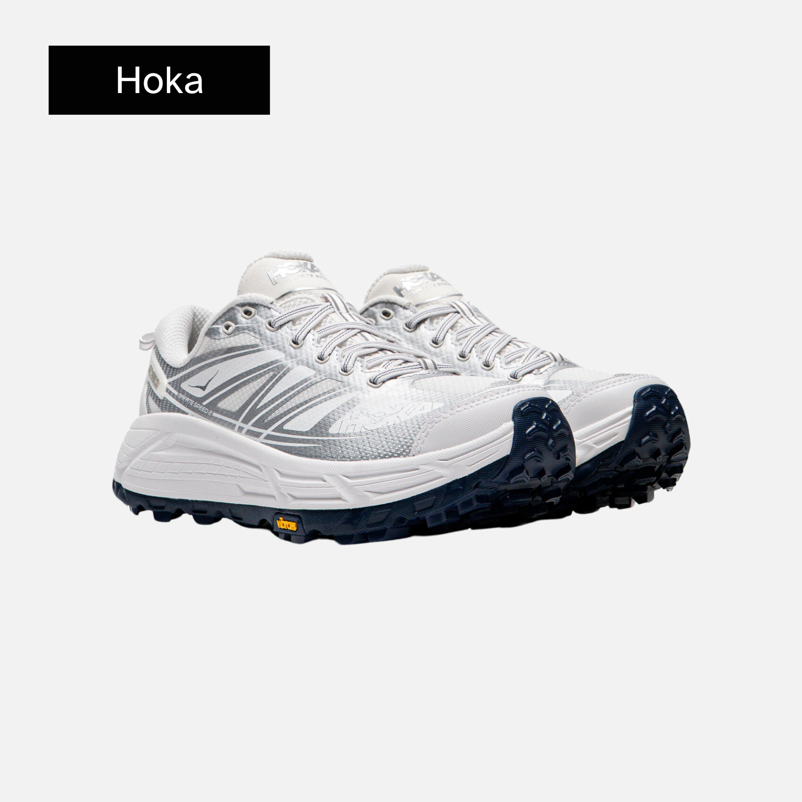 HOKA Mafate Speed 2 'White Silver'
