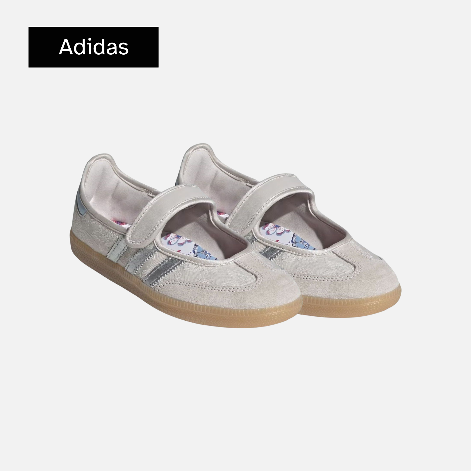 adidas Wmns Samba OG 'Chalk Pearl Silver Metallic'