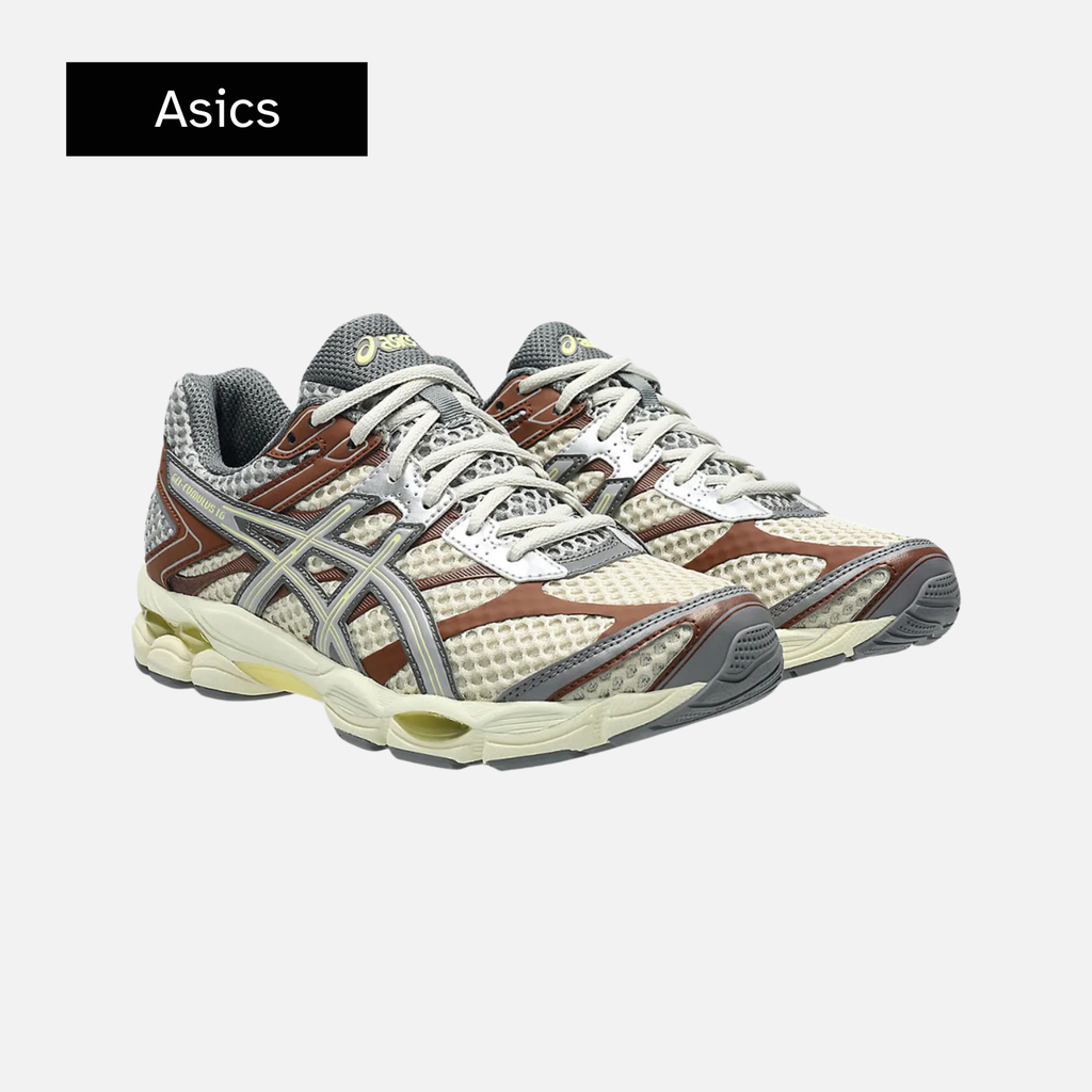 Emmi x ASICS Gel Cumulus 16 'Beige Grey'