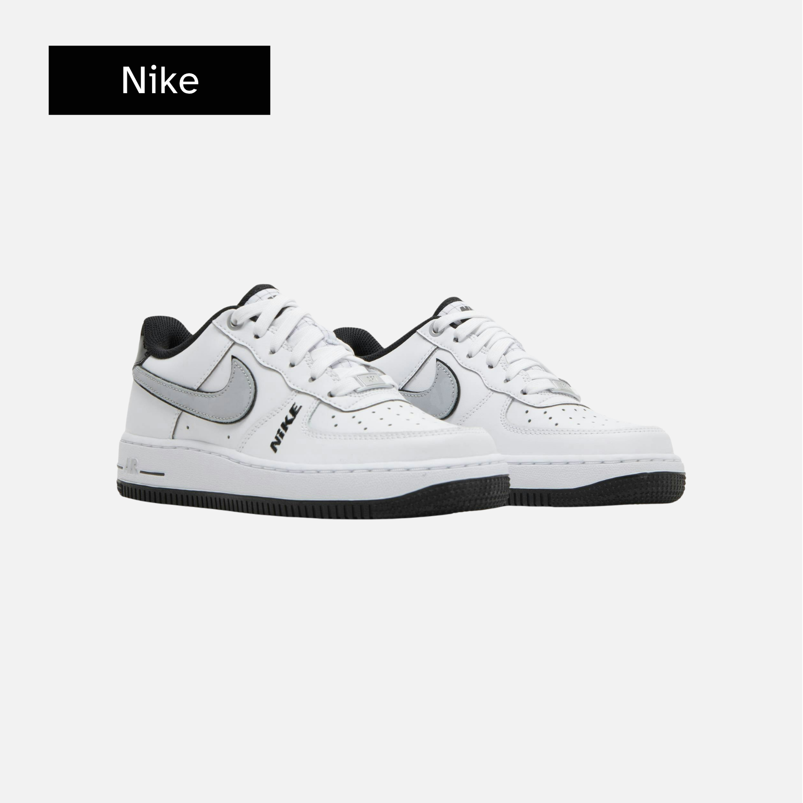 Nike Air Force 1 LV8 GS 'White Wolf Grey'