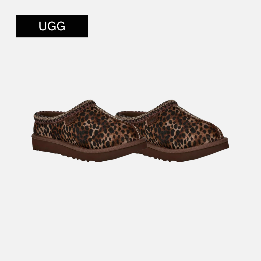 UGG Wmns Tasman Caspian Slipper 'Burnt Cedar Cheetah'