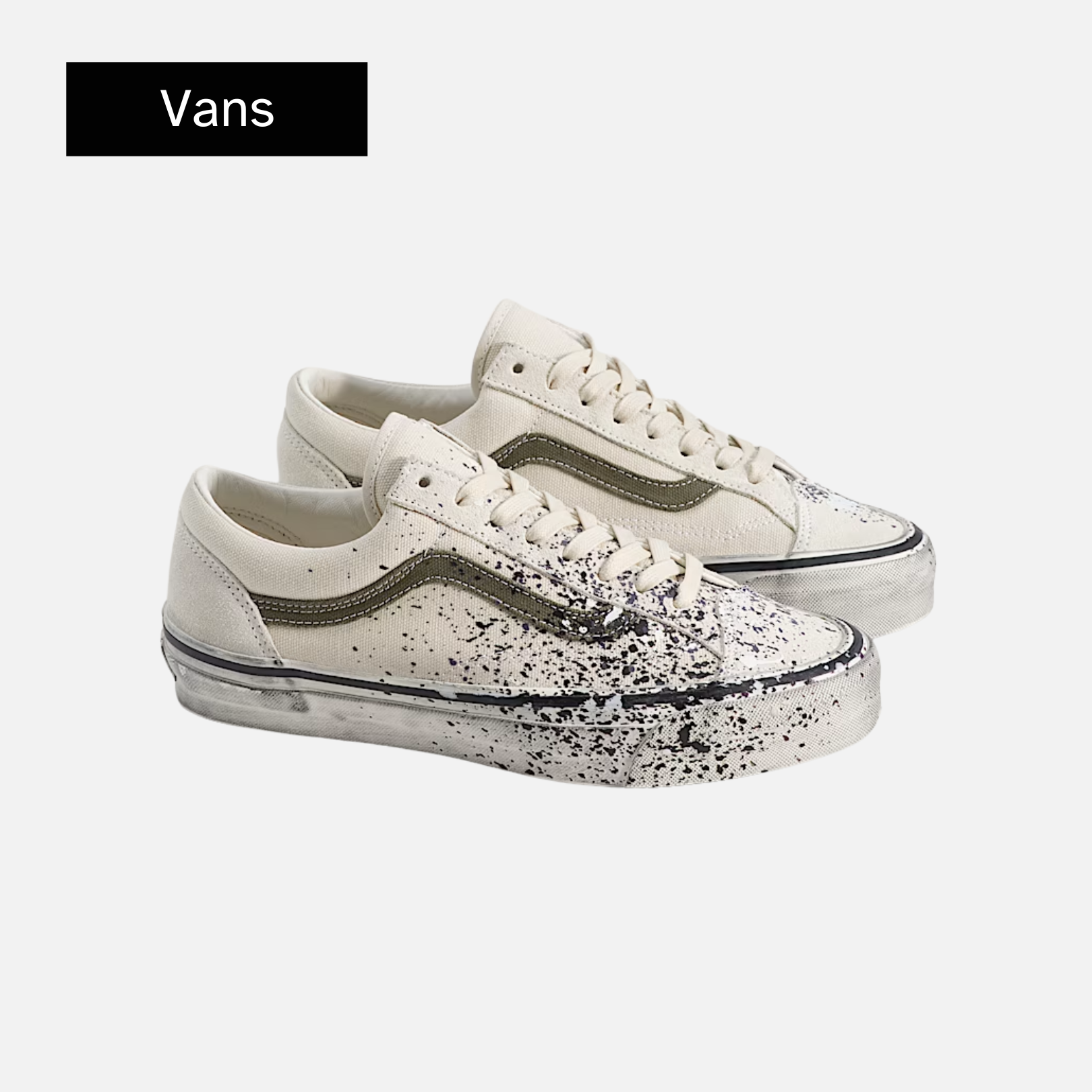 Vans Premium Old Skool 36 'Paint Splatter Turtledove'
