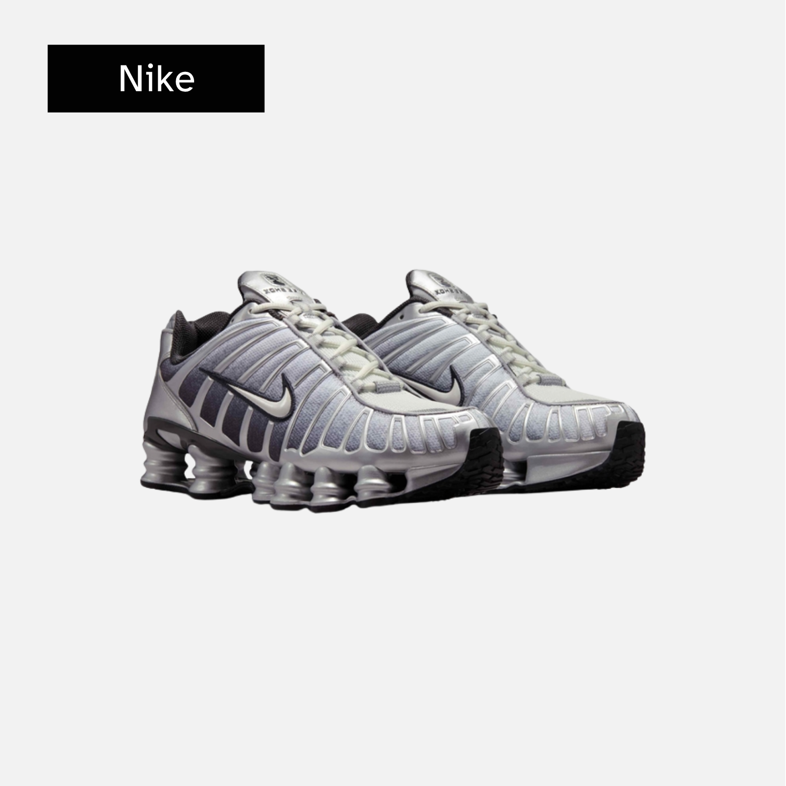 Nike Shox TL 'Metallic Silver'