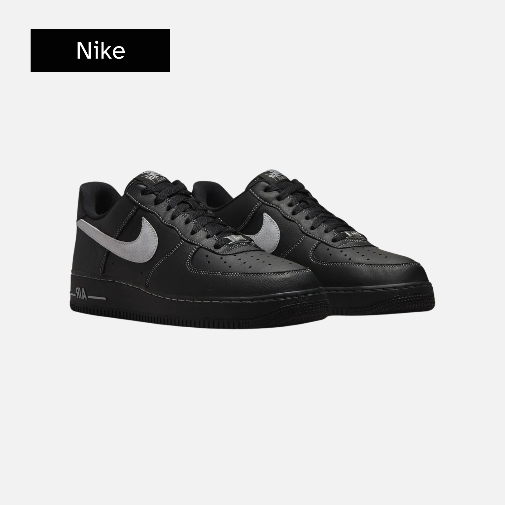 Nike Air Force 1 Low '07 'Black Wolf Grey'