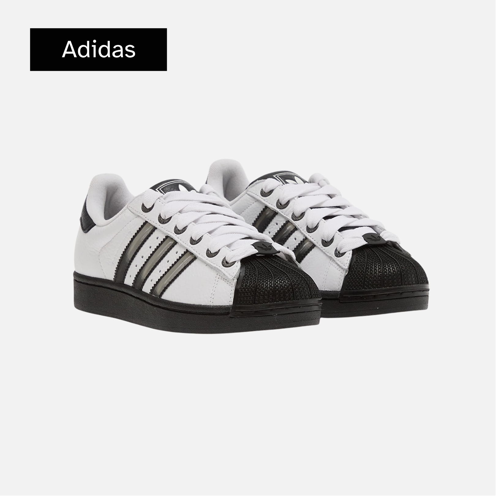 adidas Superstar 2 'White Lenticular Stripes'