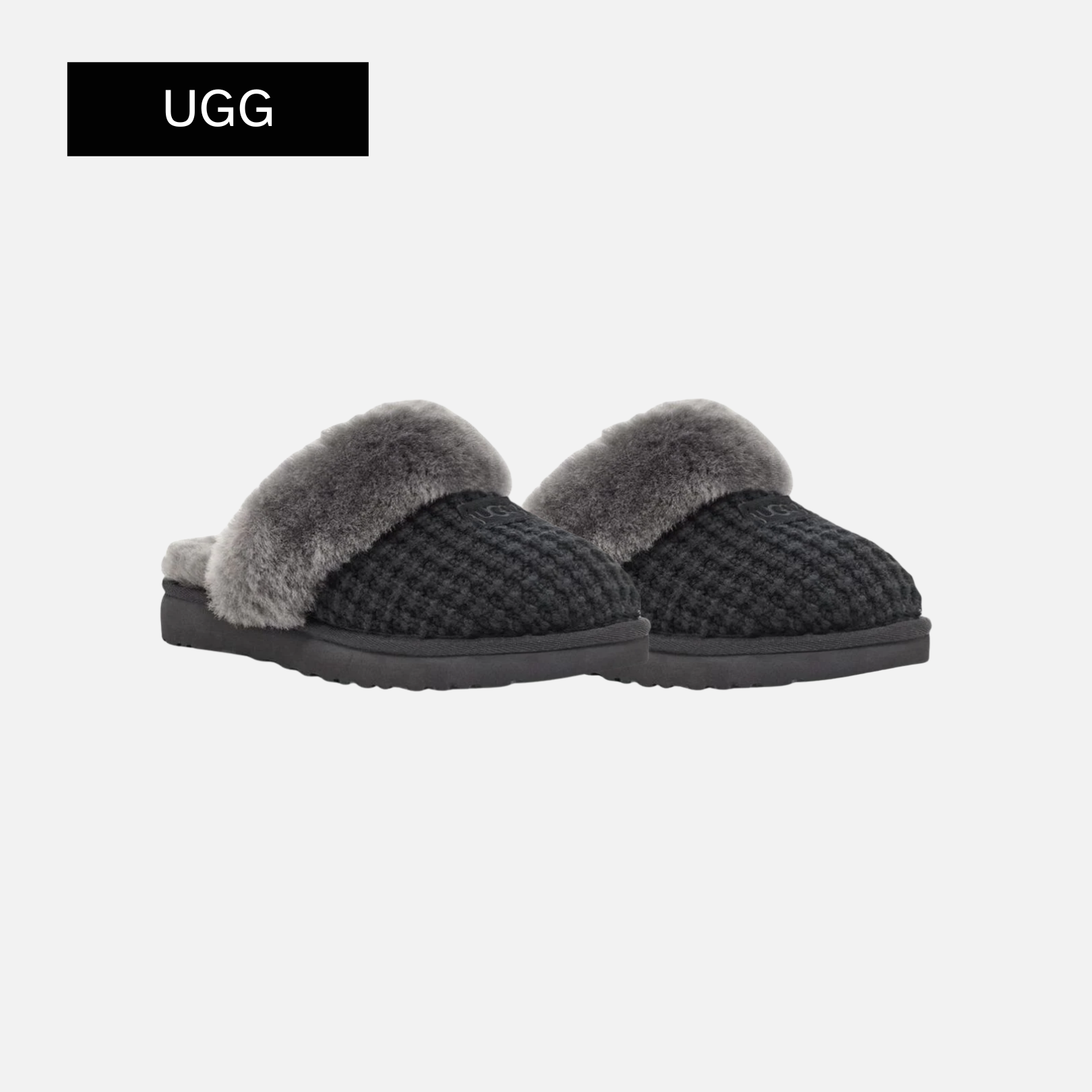 UGG Wmns Cozy Slipper 'Black'